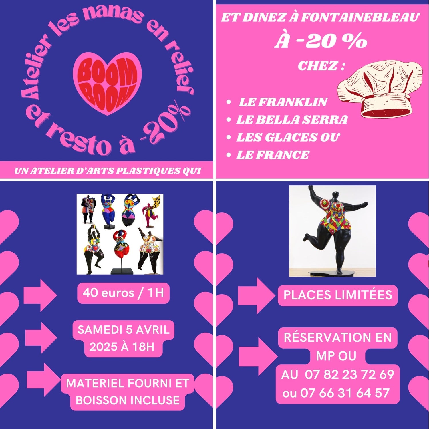 Plongez dans l’Art le 5 avril chez Kelly Arty