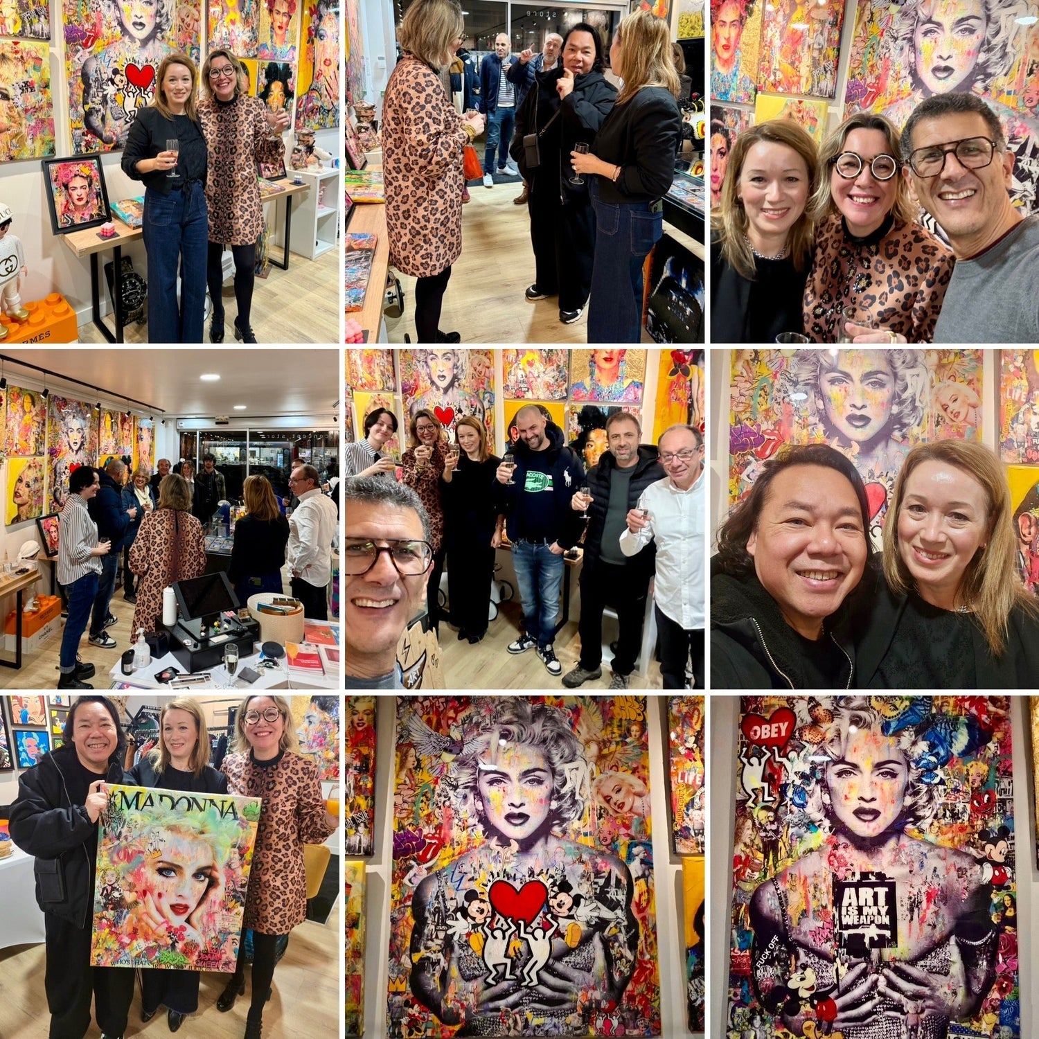 Vernissage et exposition de Maria De Campos