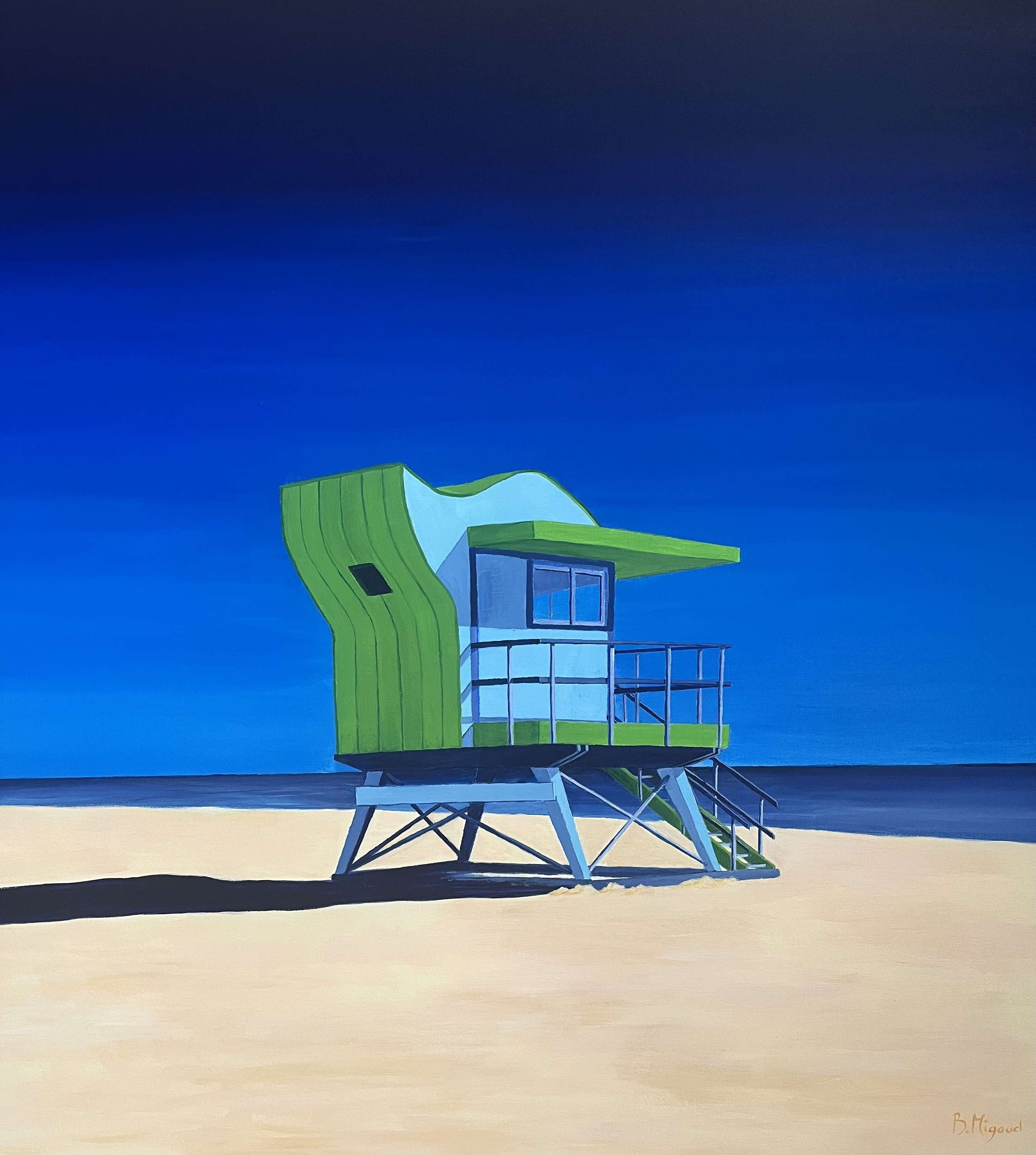 Béatrice Migaud - Cabane Miami verte