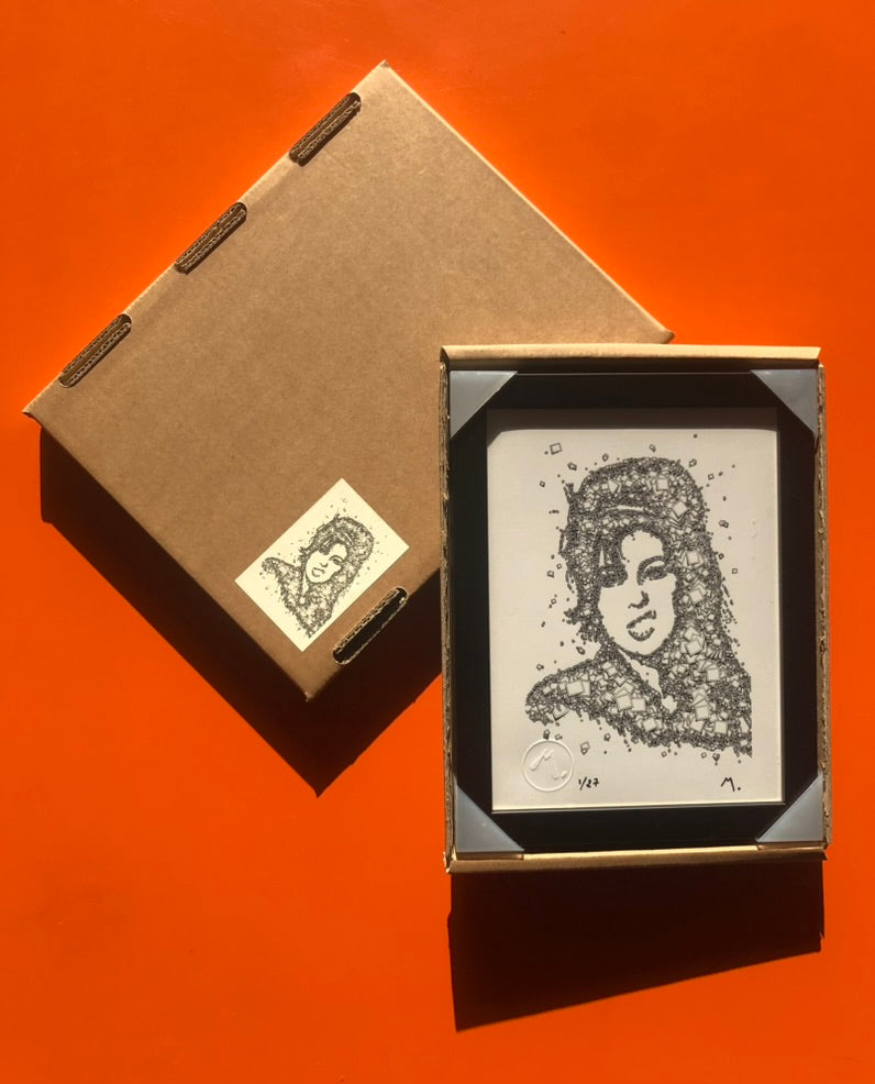 Mister Marcus Amy Winehouse miniature Template