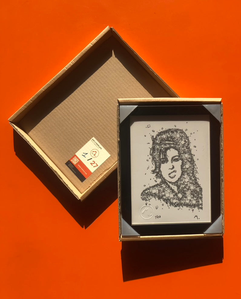 Mister Marcus Amy Winehouse miniature Template