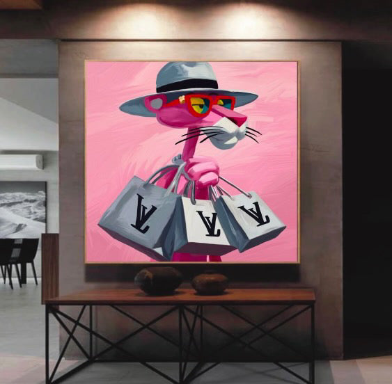 Giovanna Gil Alves - La panthère rose et LV