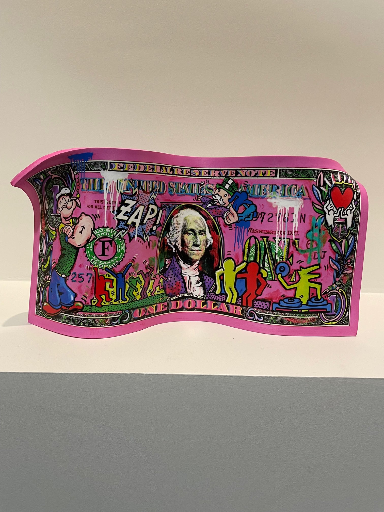 Robert Sgarra Dollar rose Keith Haring