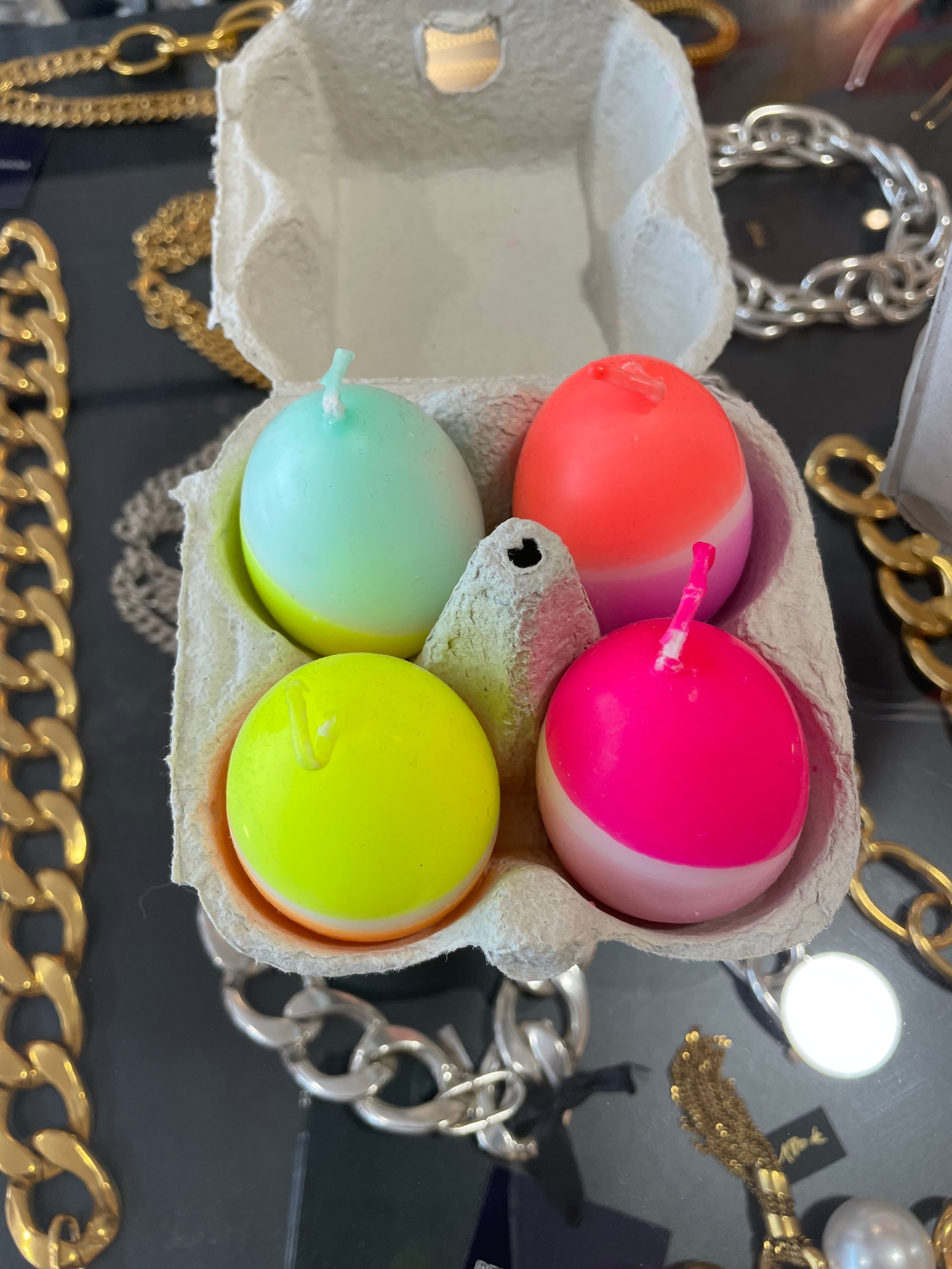 Pink Stories Dip Dye Eggs Quatuor