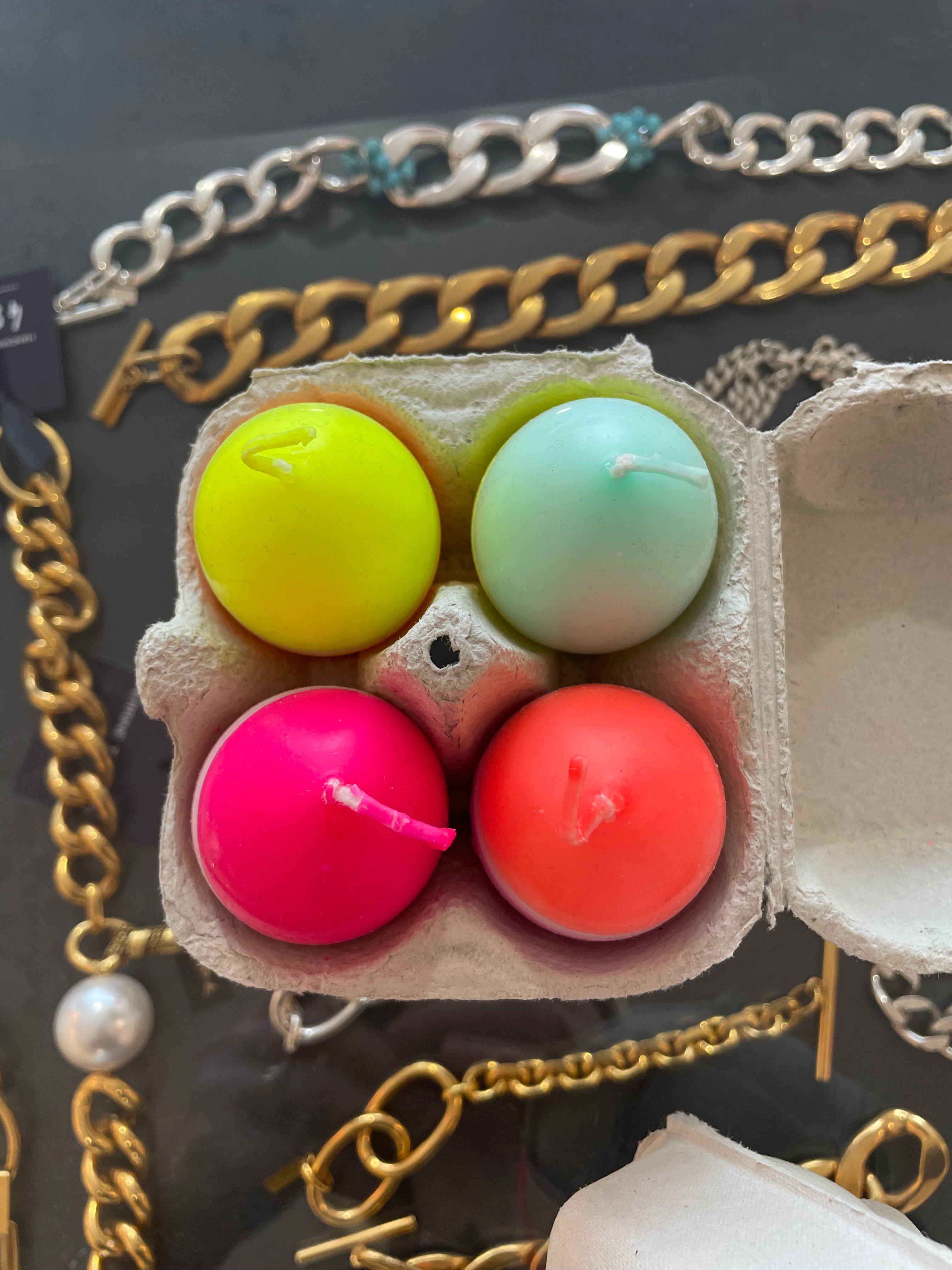 Pink Stories Dip Dye Eggs Quatuor