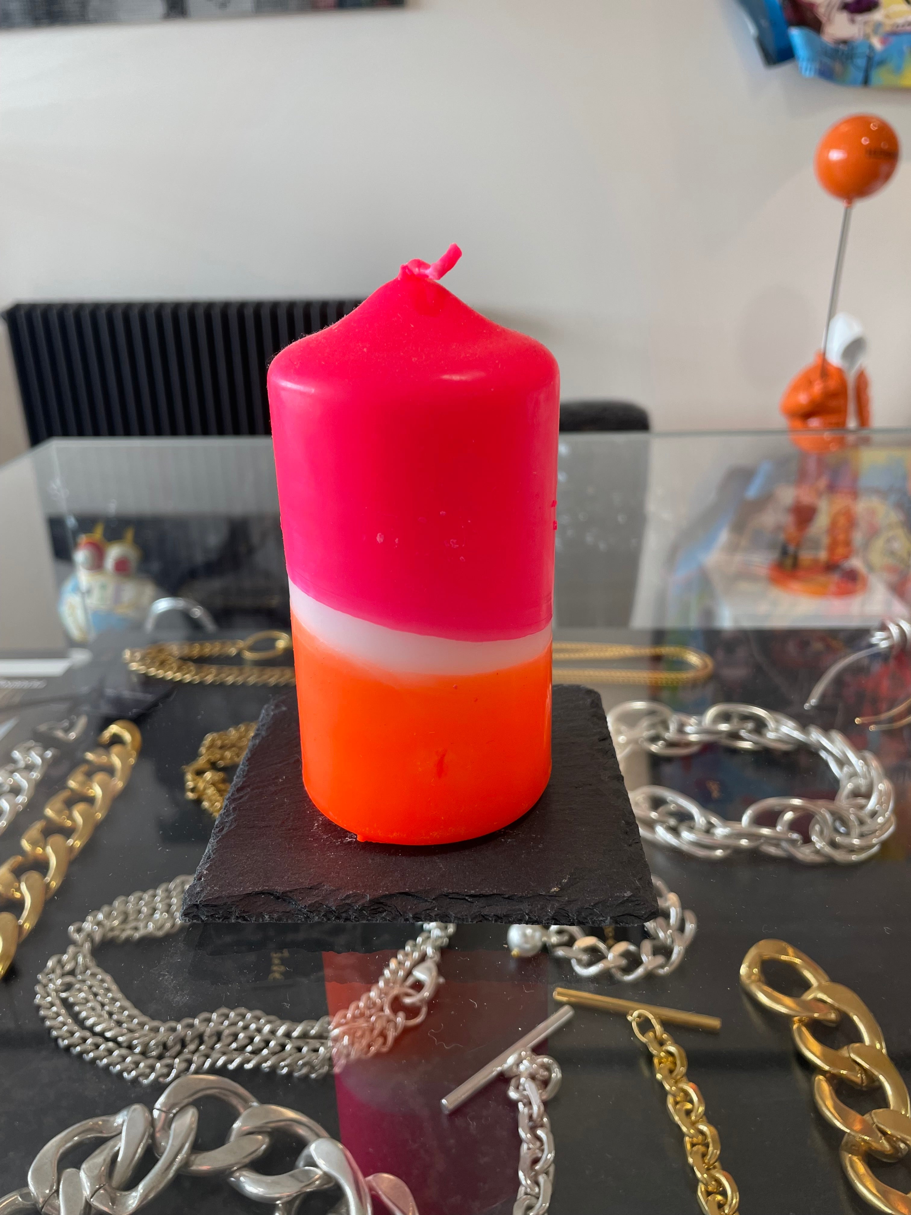 Pink Stories Dip Dye Neon Licorne Rose
