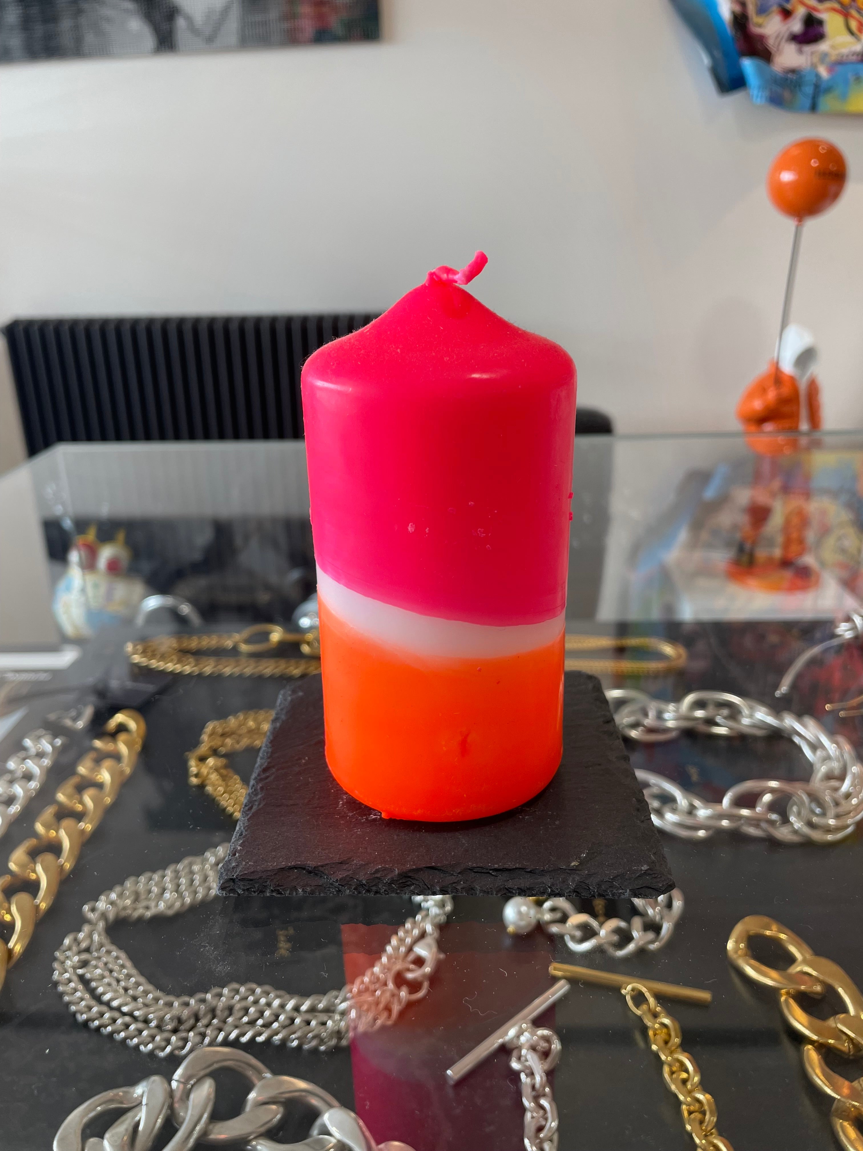 Pink Stories Dip Dye Neon Licorne Rose