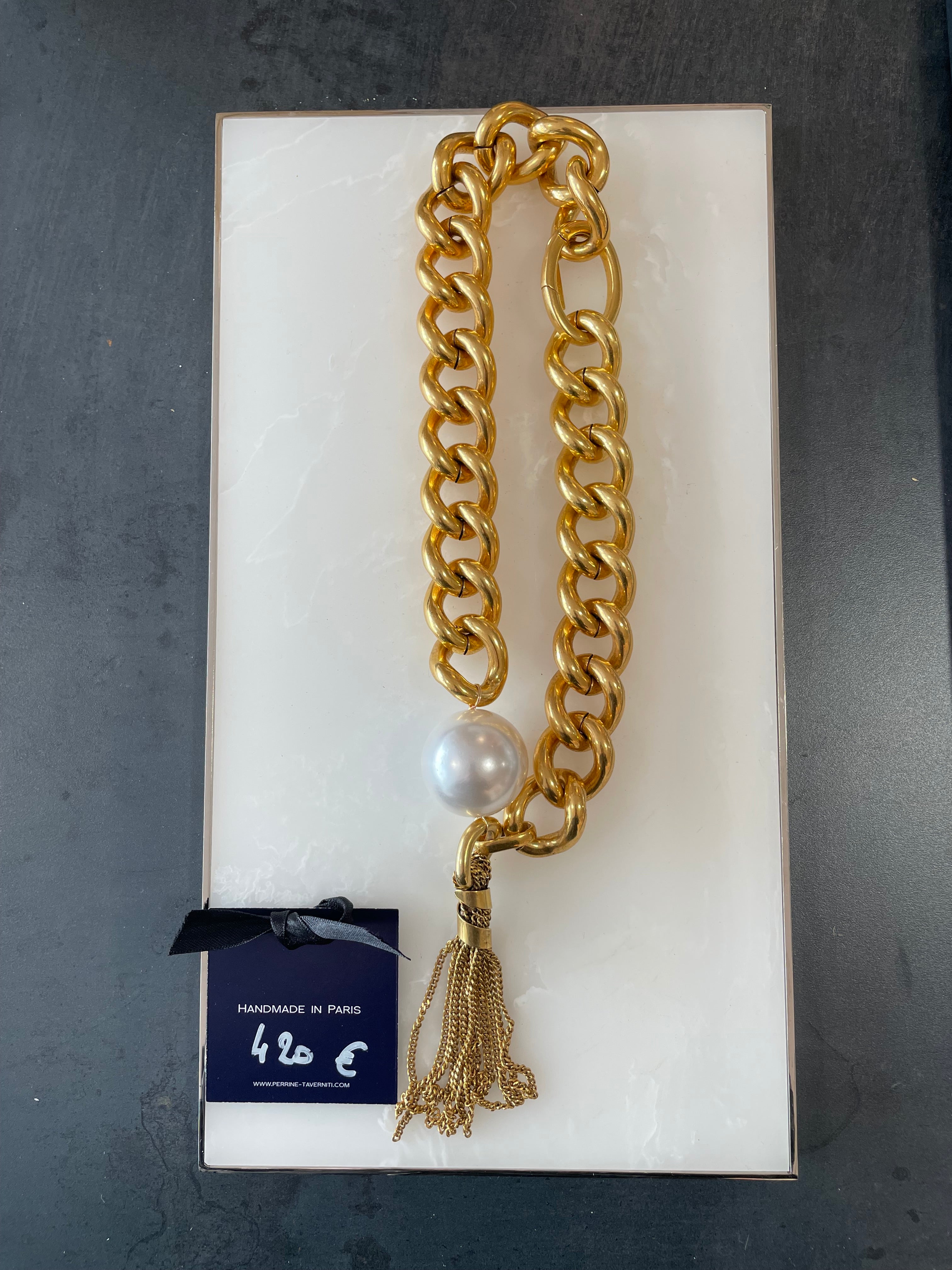 Perrine Taverniti Collier Madame Perle