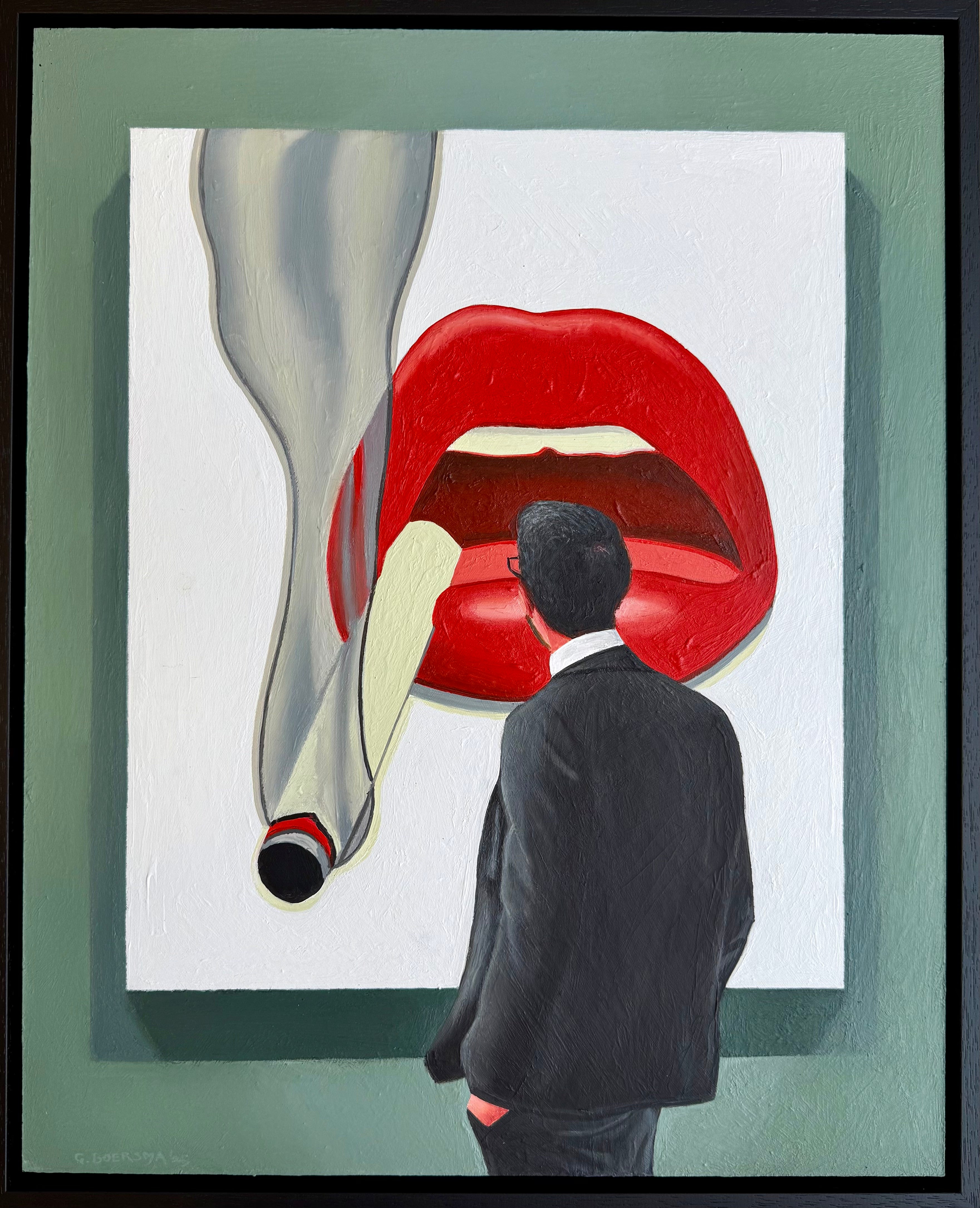 Gérard Boersma Un Homme devant Wesselman