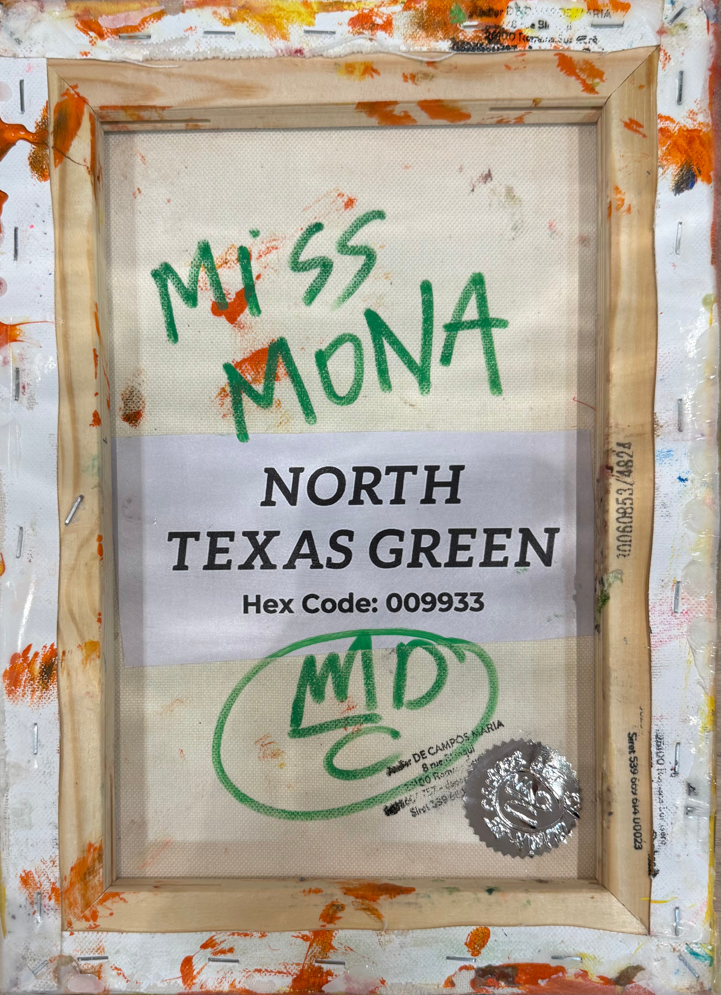 Maria de Campos - La Joconde verte