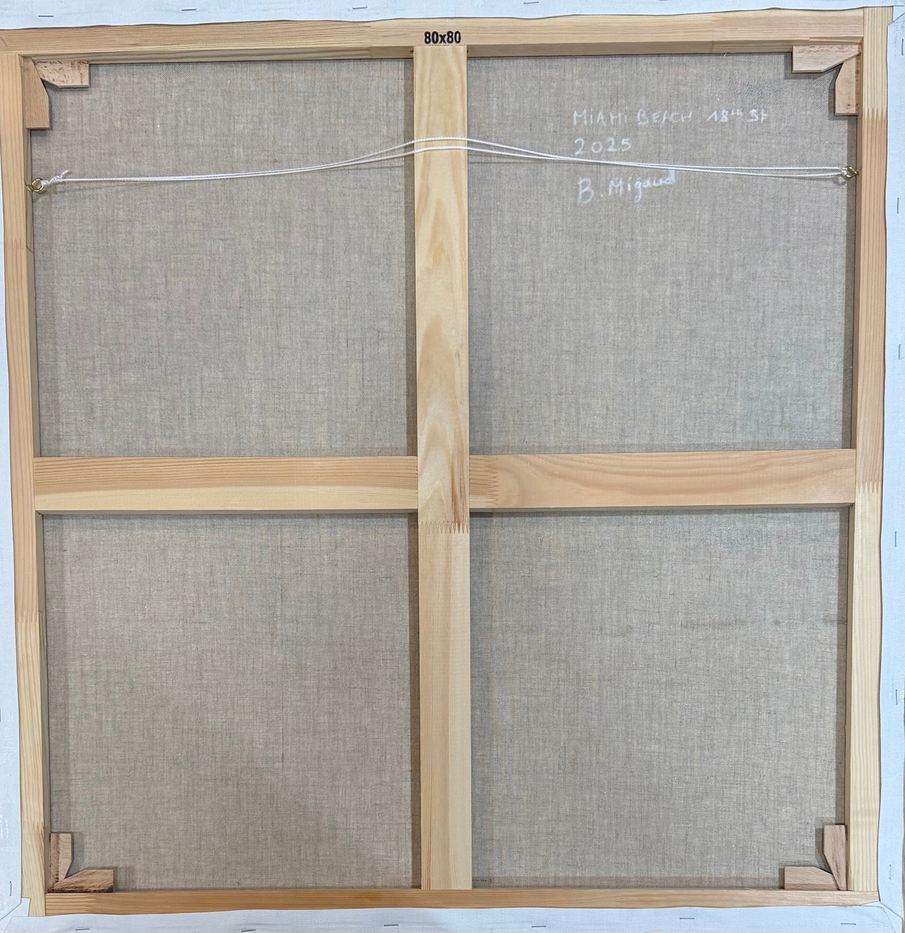 Béatrice Migaud - Cabane Miami verte