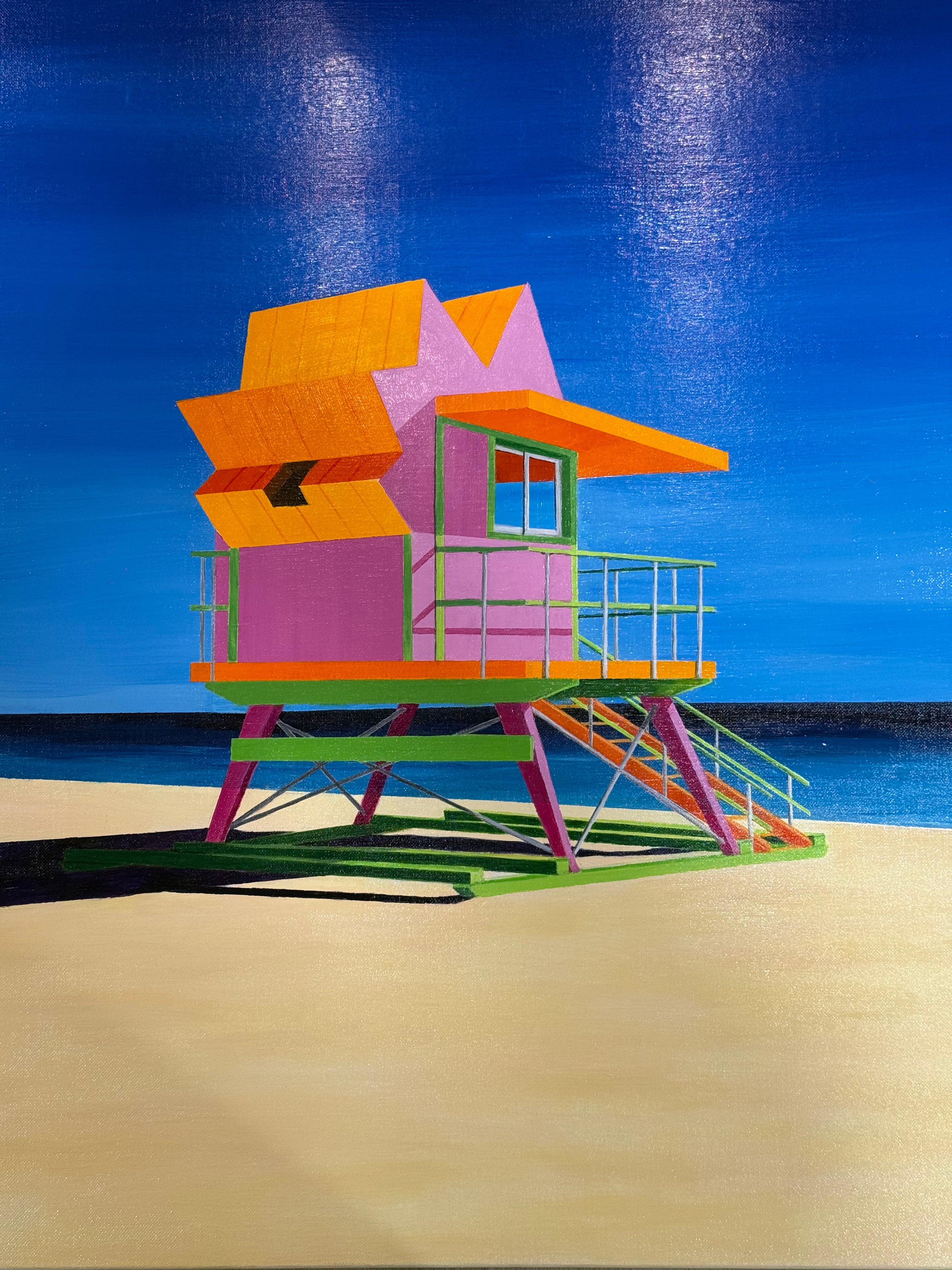 Béatrice Migaud - Cabane Miami orange