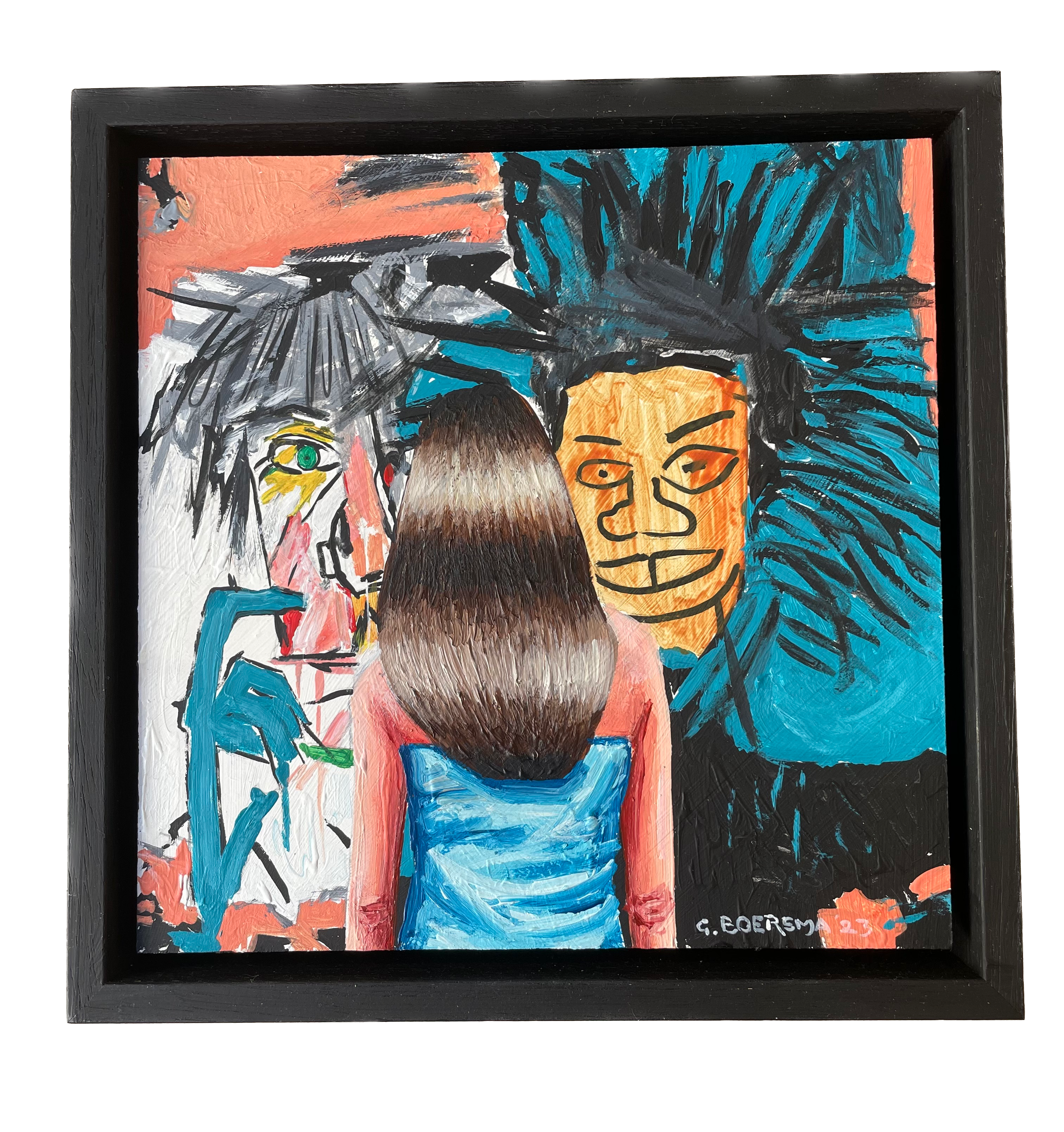 Gerard Boersma Andy et Jean-Michel / Warhol et Basquiat