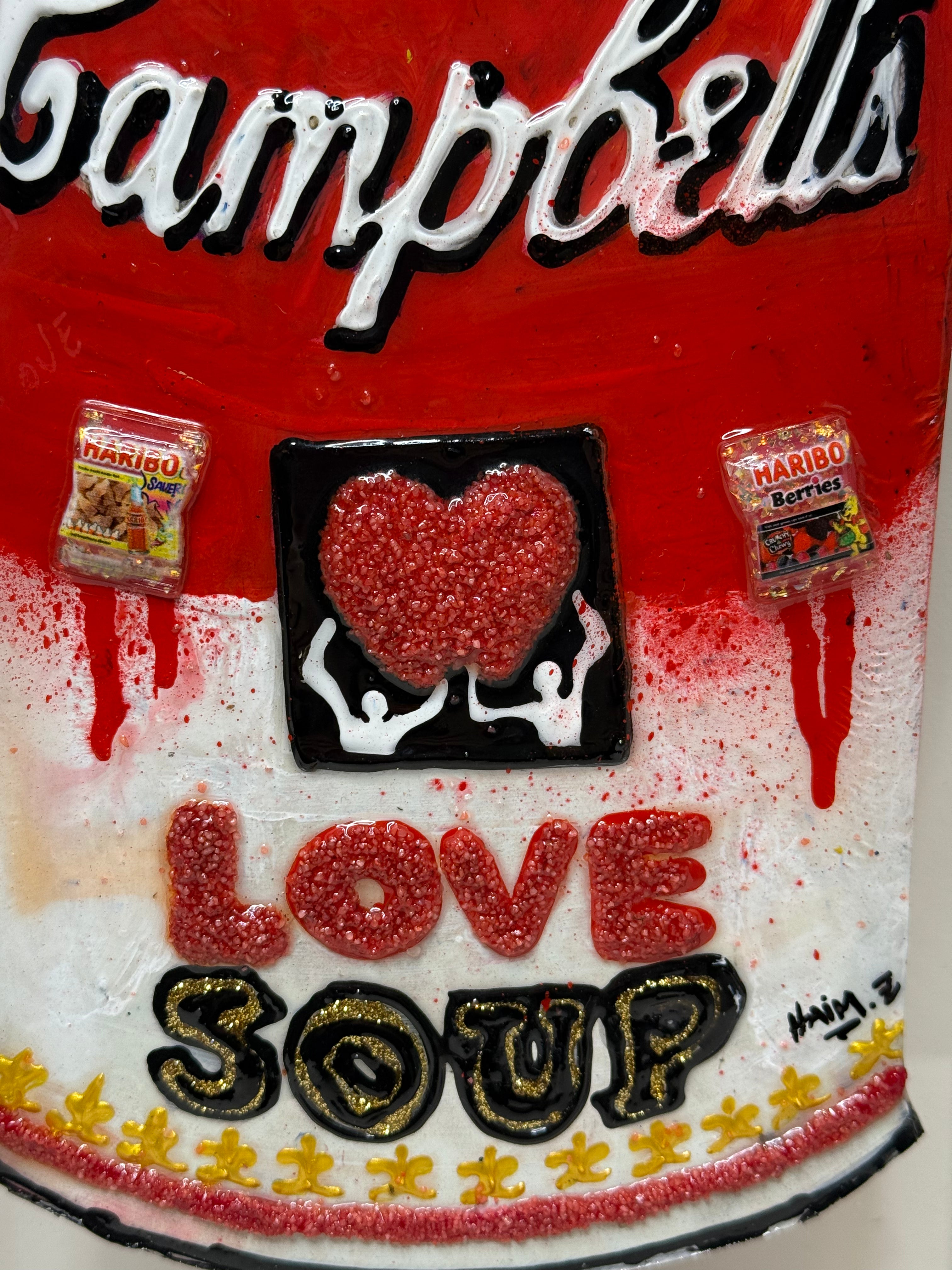 Haim Zanzouri Enfants sur soupe Campbell