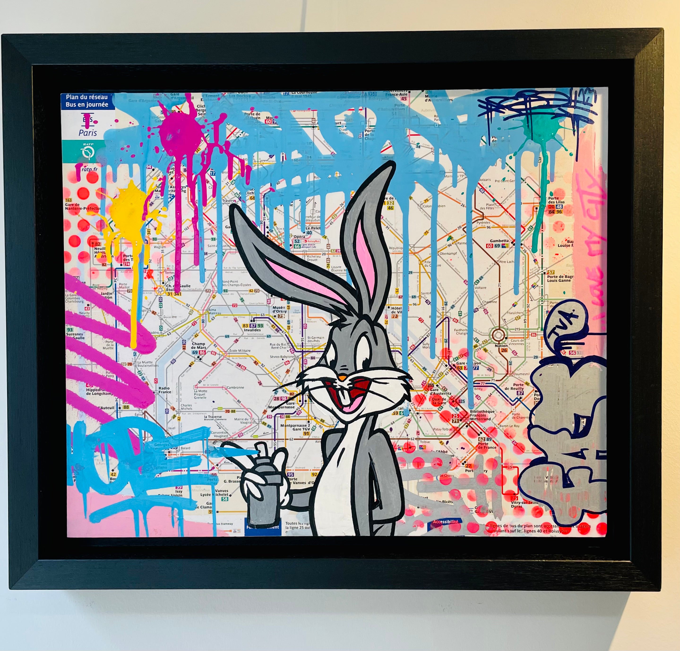 FAT- Plan de métro Bugs Bunny
