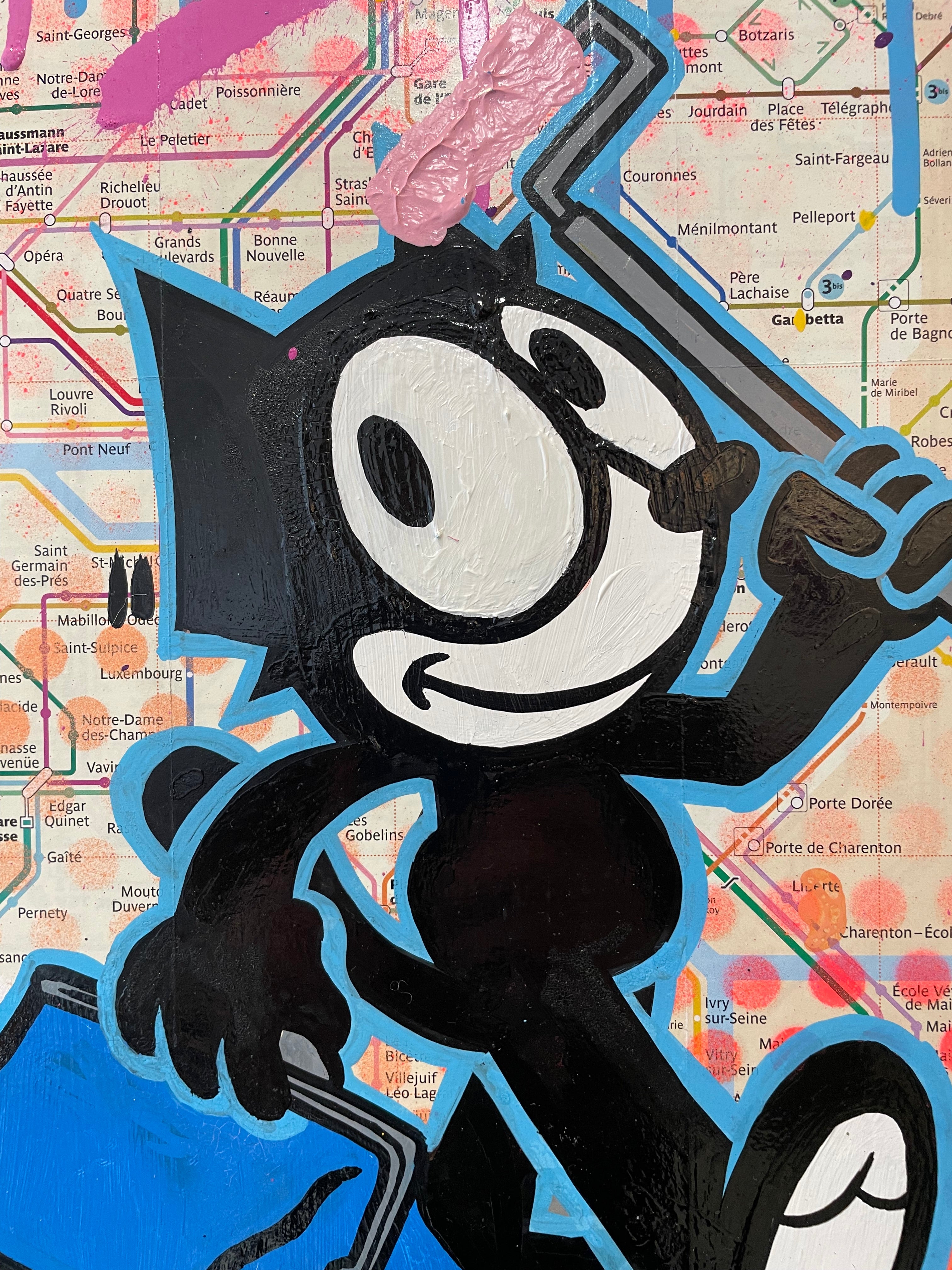 FAT- Plan de métro Félix le chat