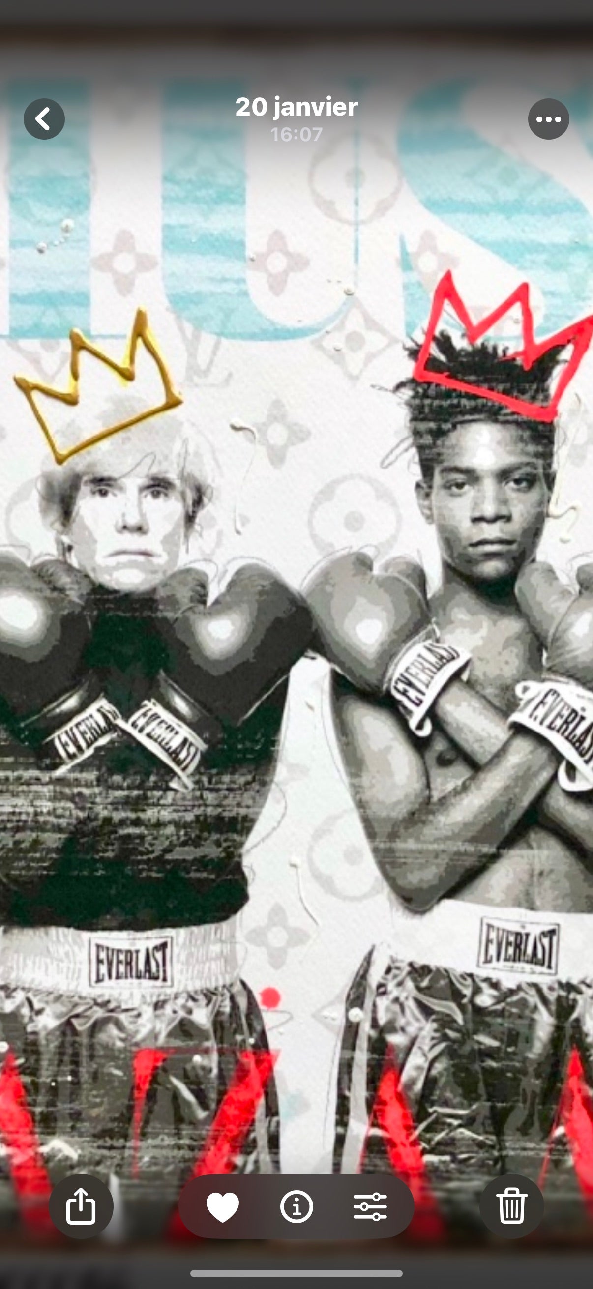 Pola 4.0 Basquiat et Warhol