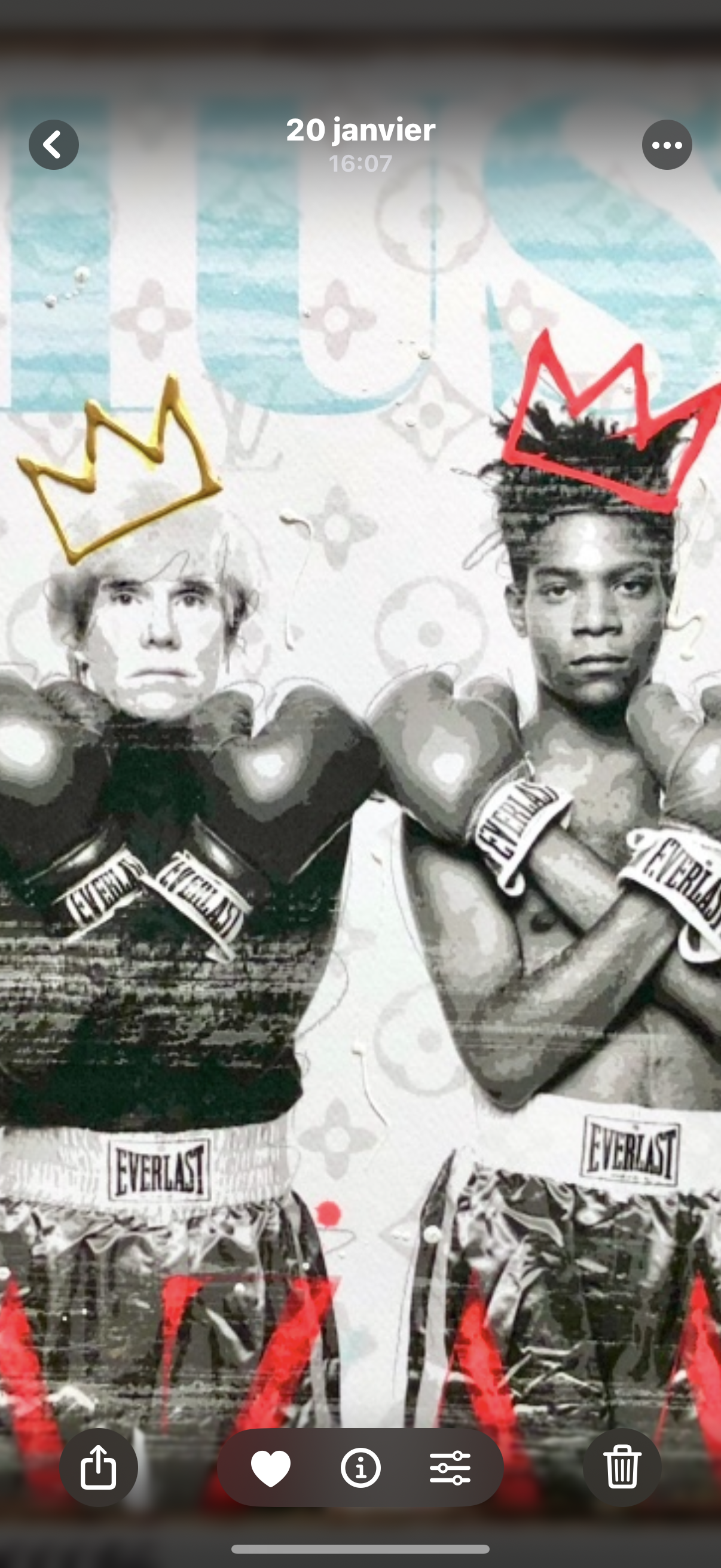 Pola 4.0 Basquiat et Warhol