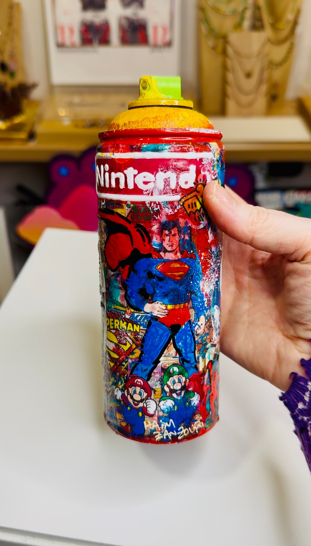 Haim Zanzouri - Bombe Michael Jordan / Superman