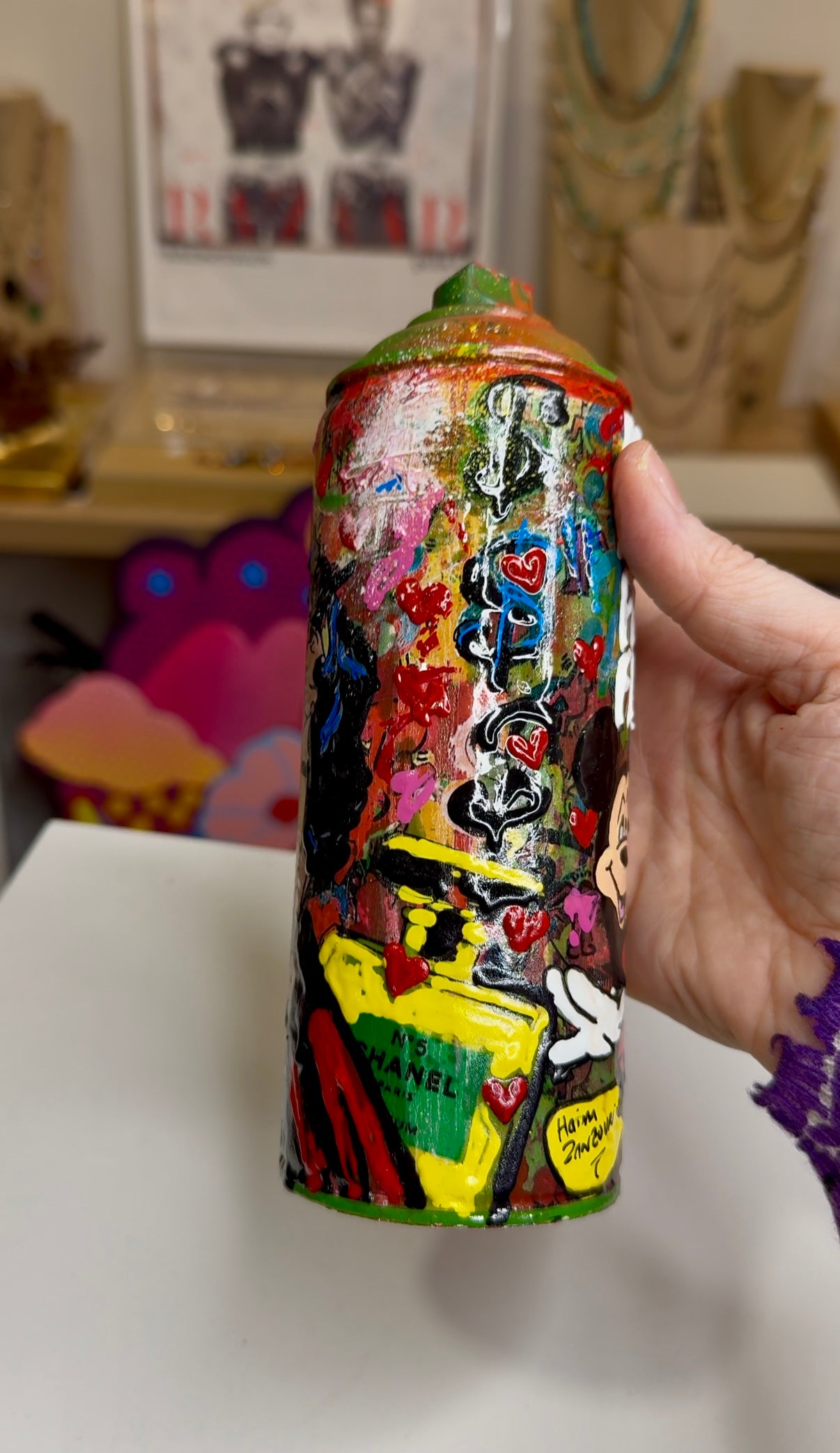 Haim Zanzouri - Bombe Superman Wonderwoman Mickey