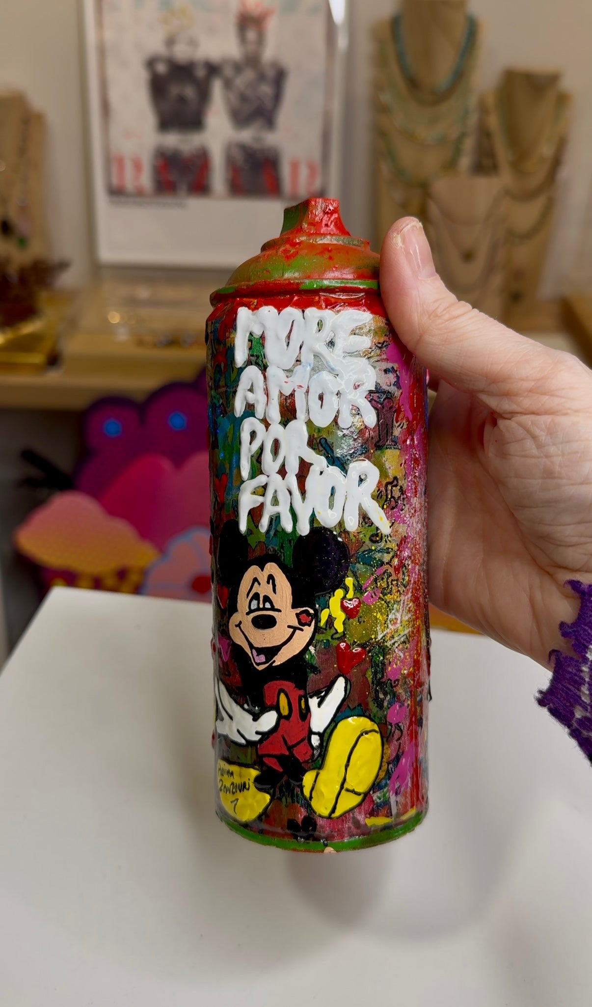 Haim Zanzouri - Bombe Superman Wonderwoman Mickey