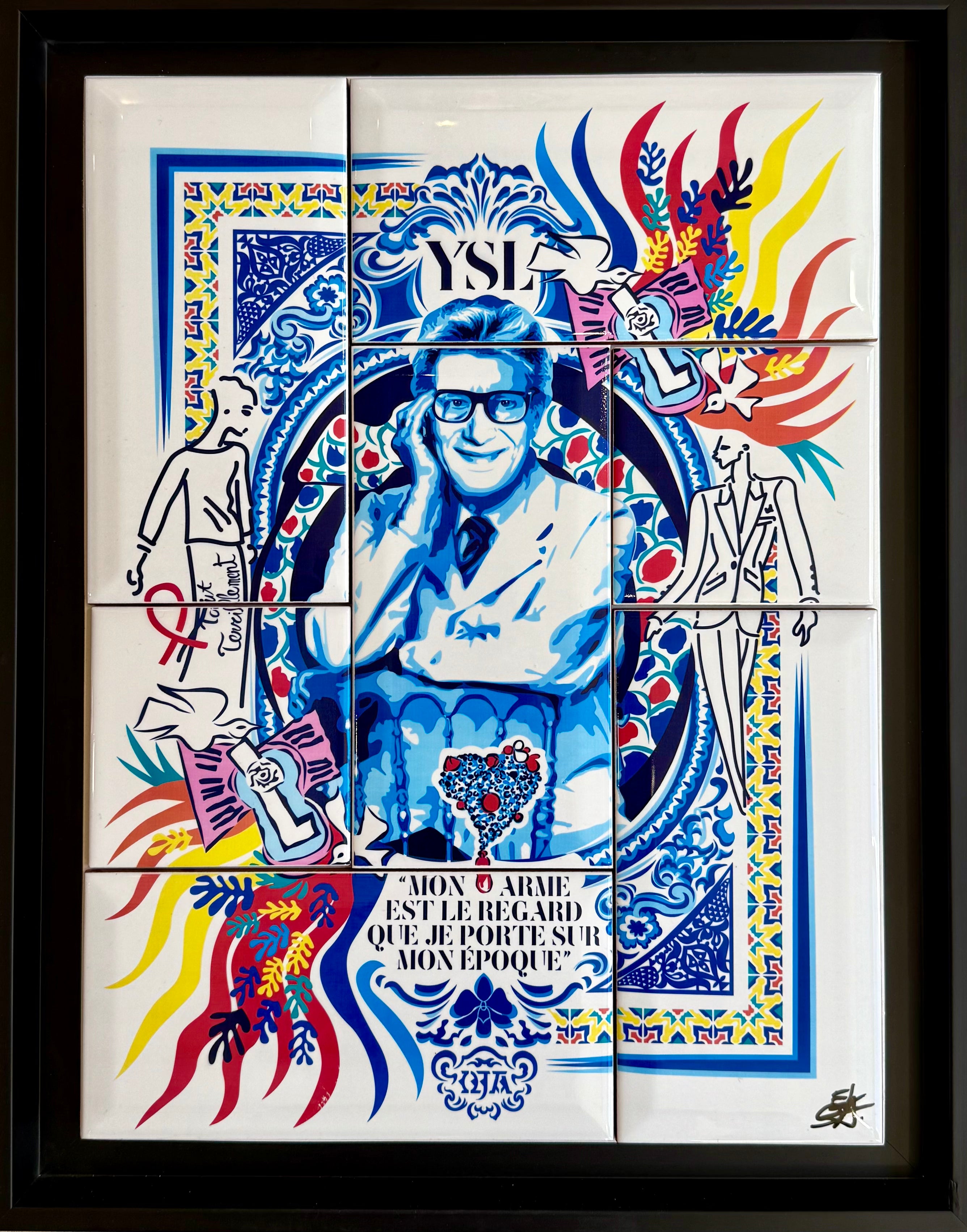 Oja YSL Galerie Kelly Arty Pop art Street rt Fontainebleau