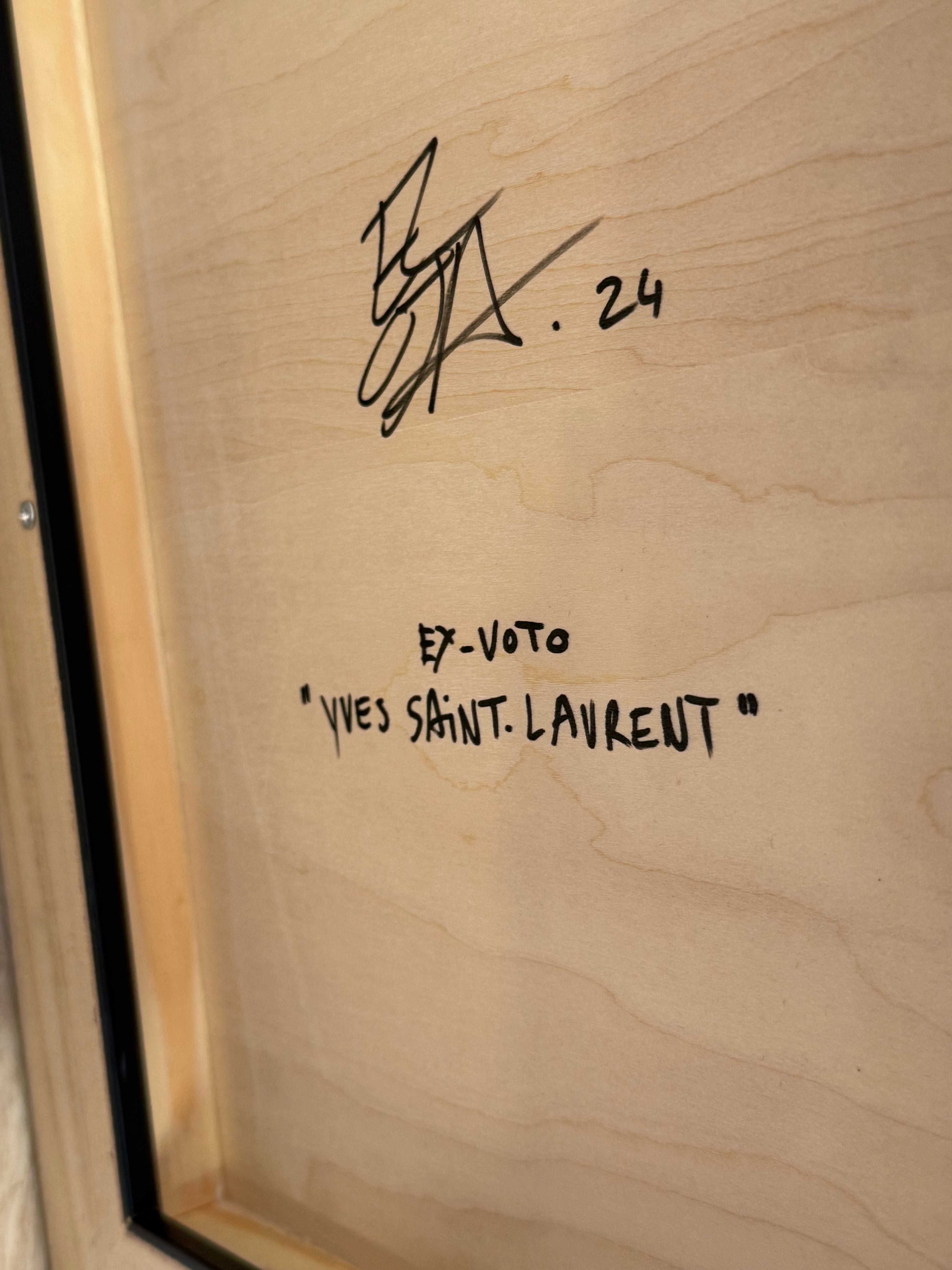 OJA -EX-VOTO YVES SAINT LAURENT