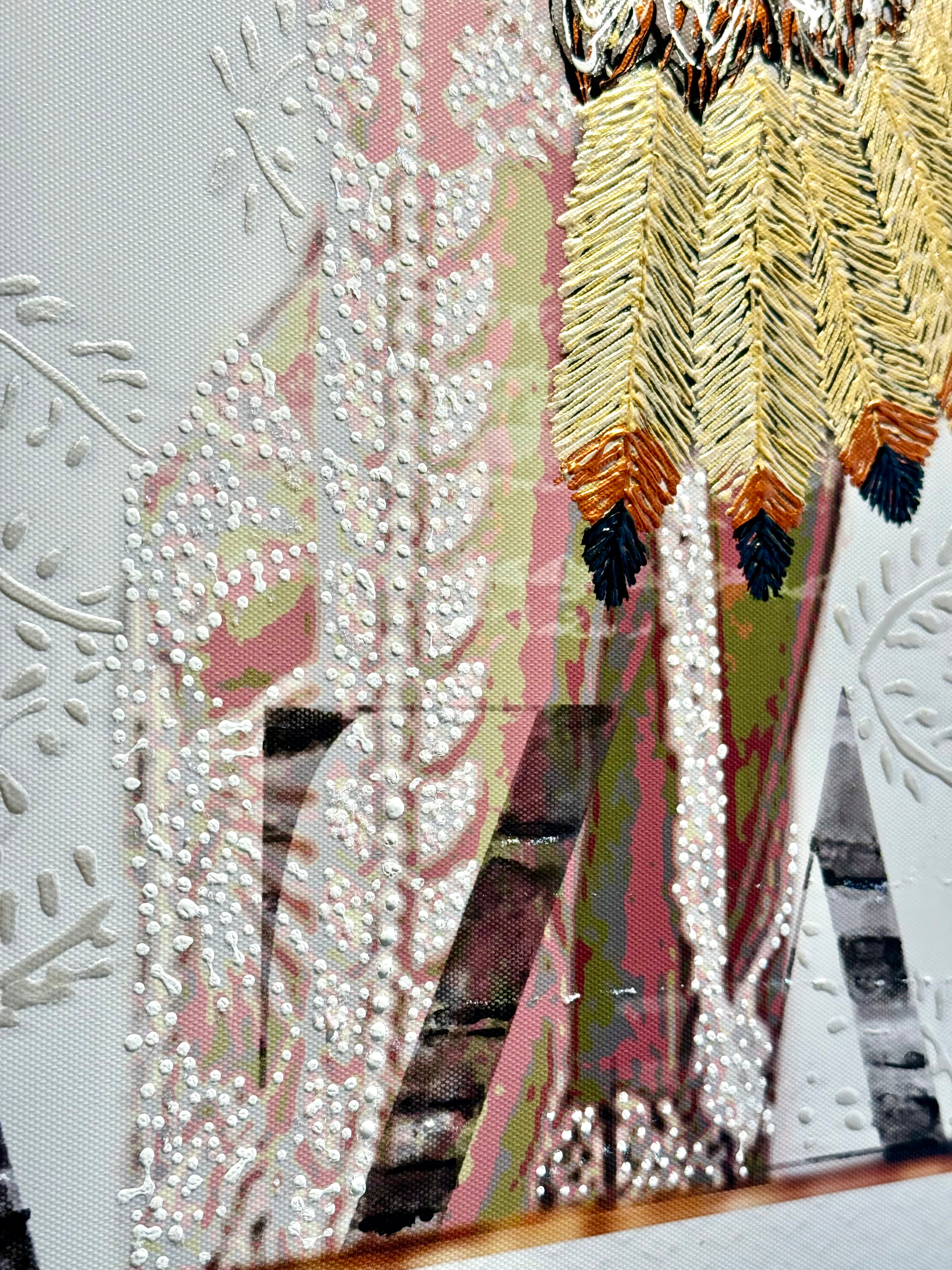 Pola 4.0 Toile Bazaar Coiffe amérindienne