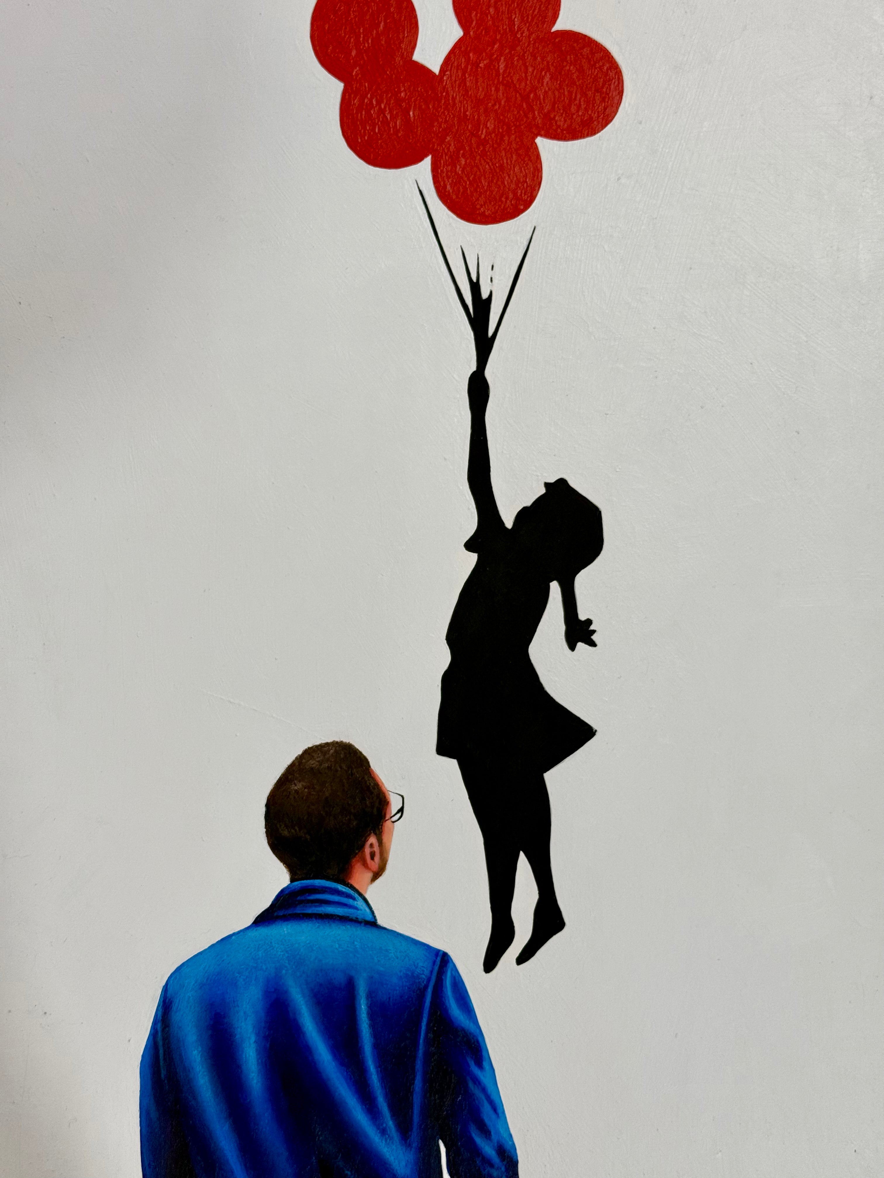 Gérard Boersma Flying balloon girl