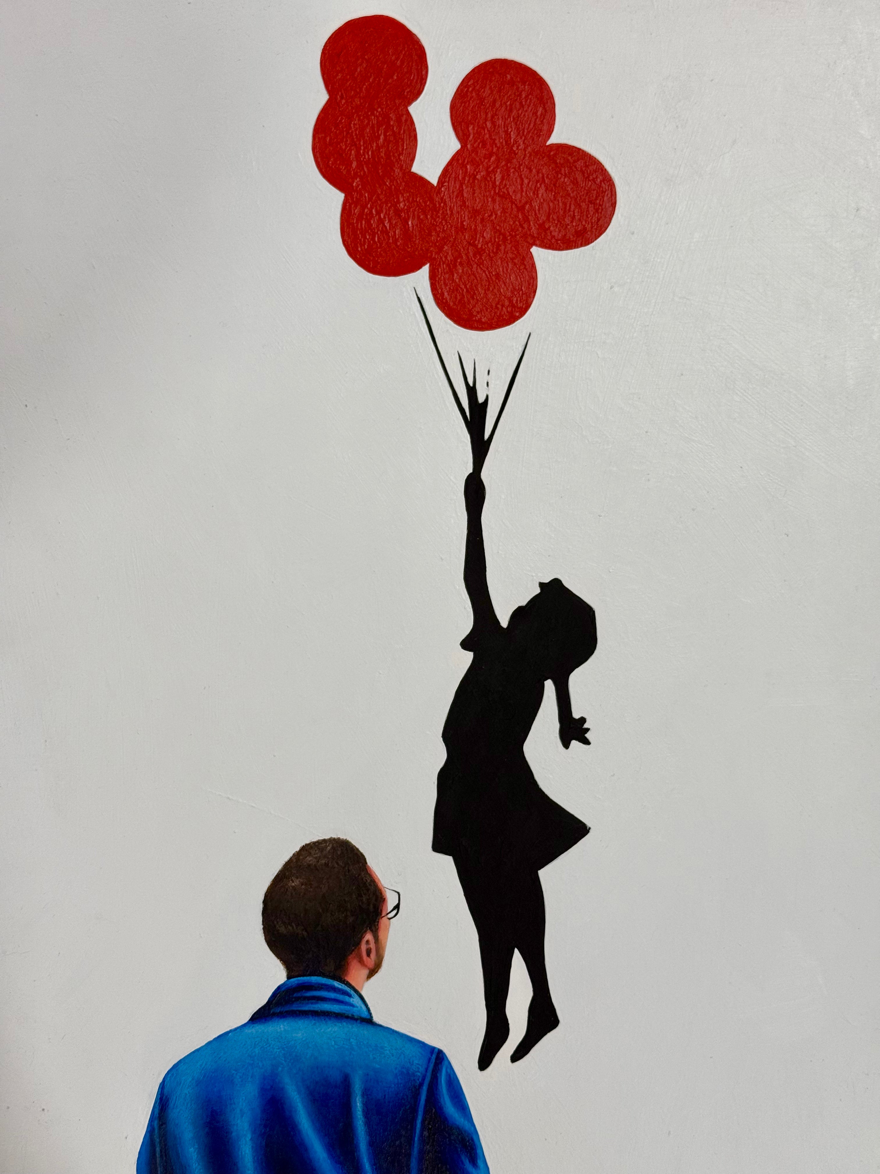 Gérard Boersma Flying balloon girl