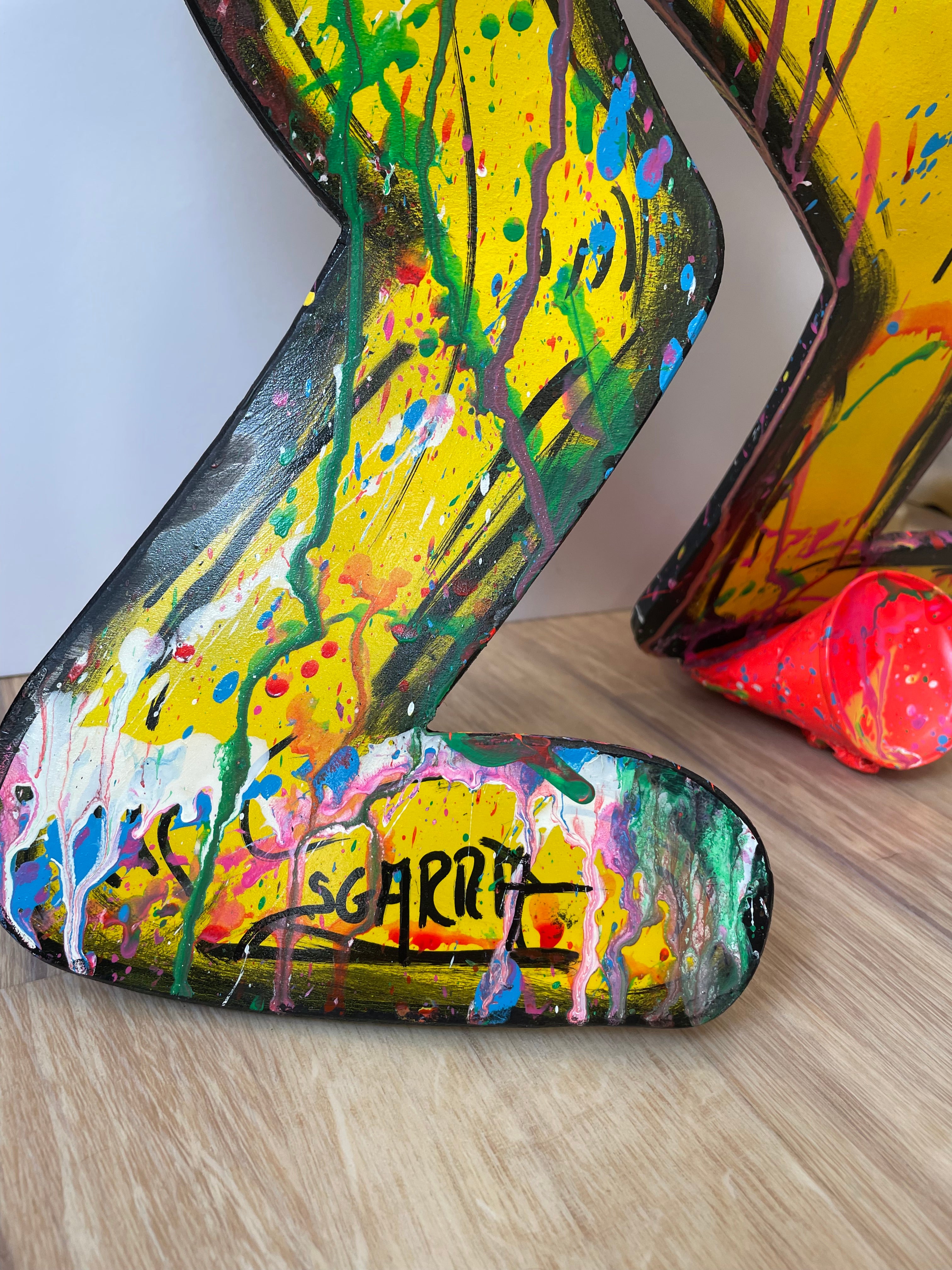 Robert Sgarra -Inspiration Keith Haring