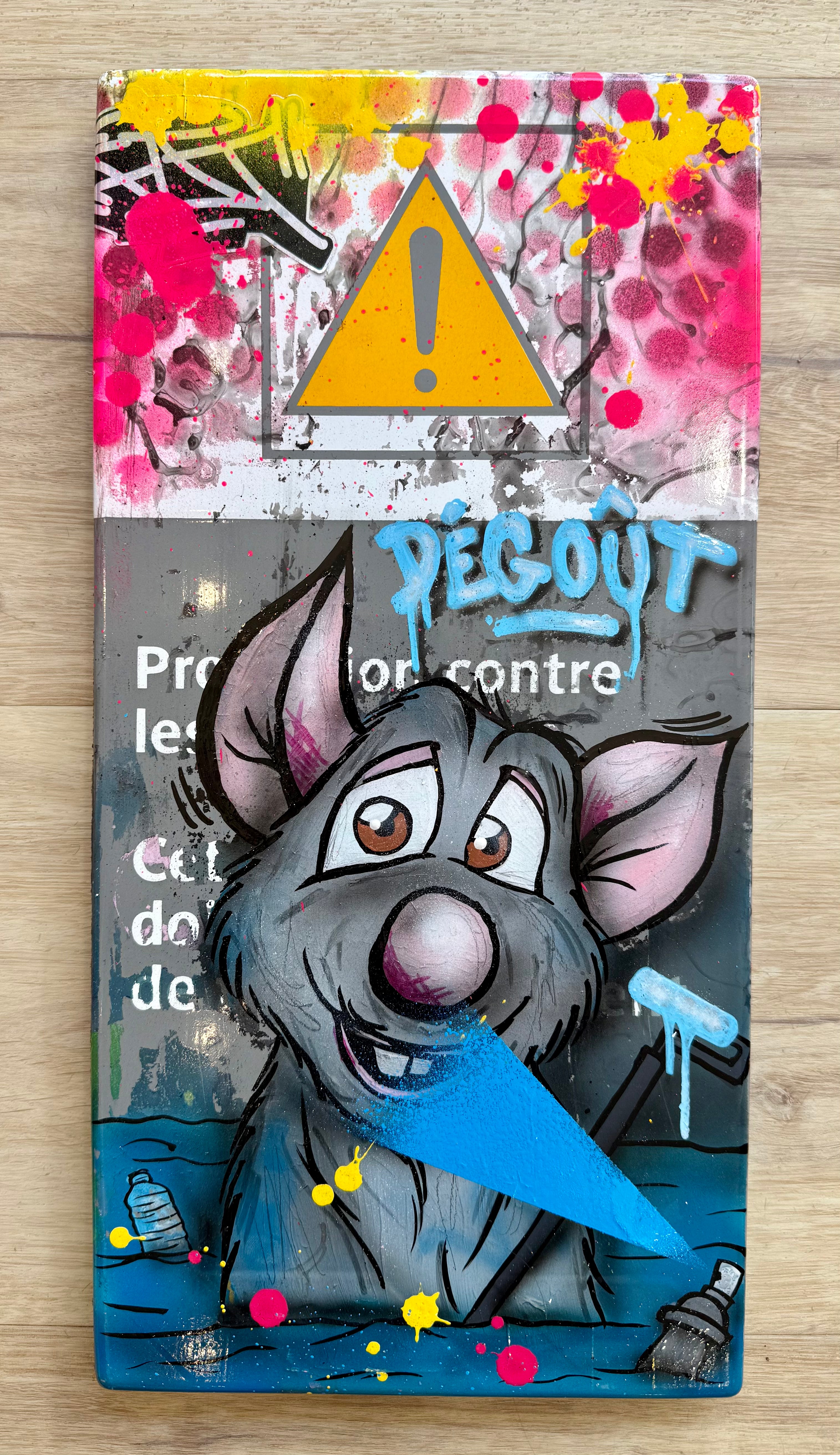 FAT Plaque de Métro Ratatouille