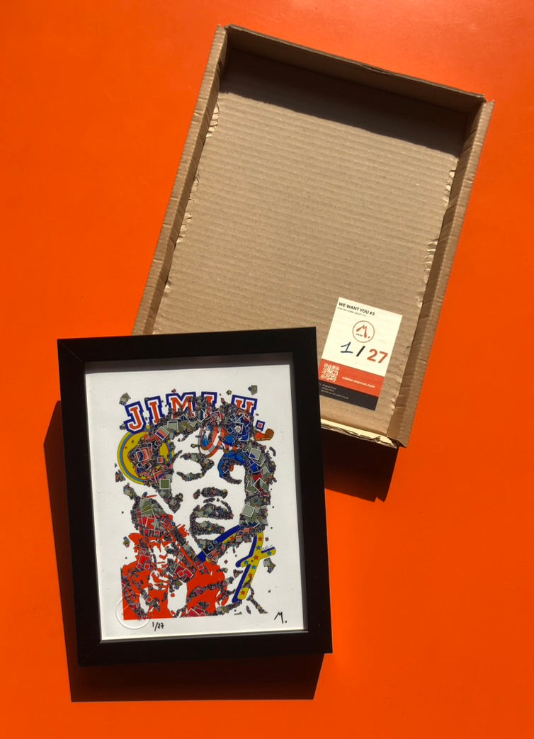 Mister Marcus miniature Jimi Hendrix we want you #3