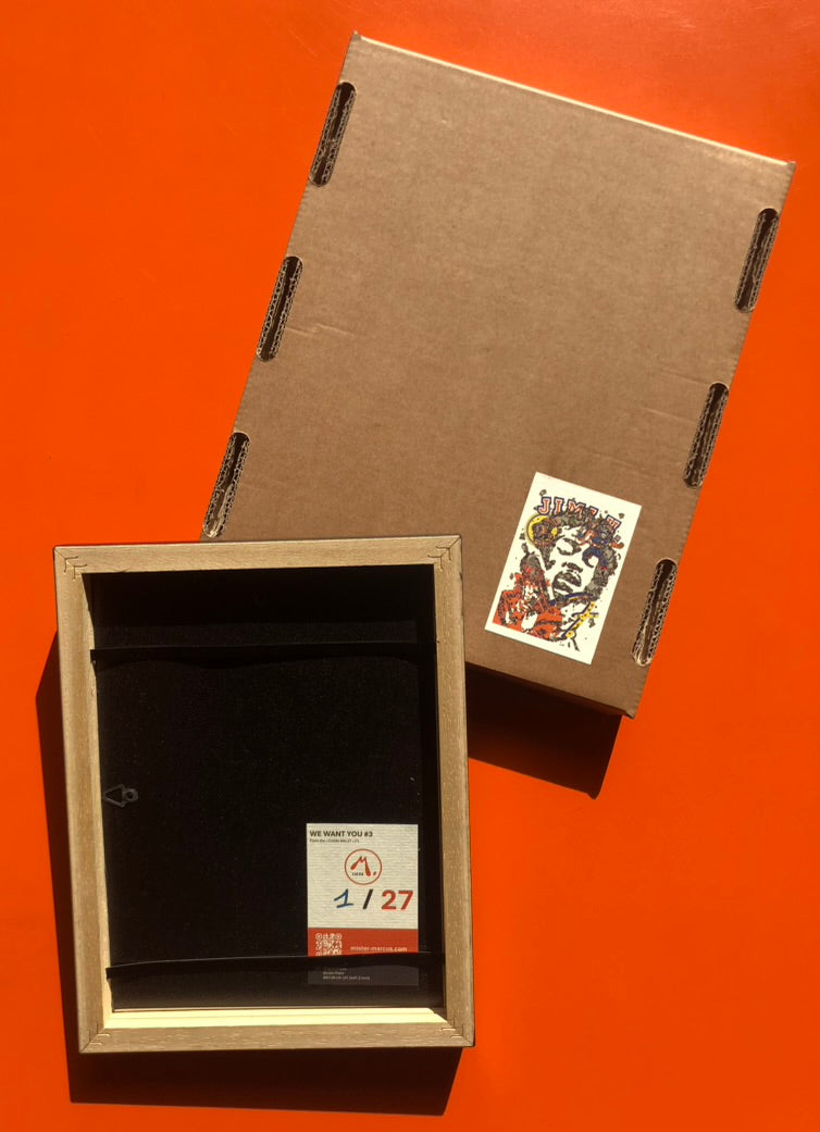 Mister Marcus miniature Jimi Hendrix we want you #3