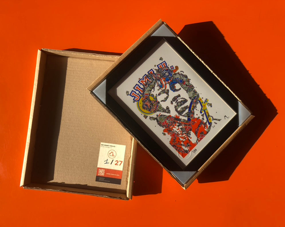 Mister Marcus miniature Jimi Hendrix we want you #3