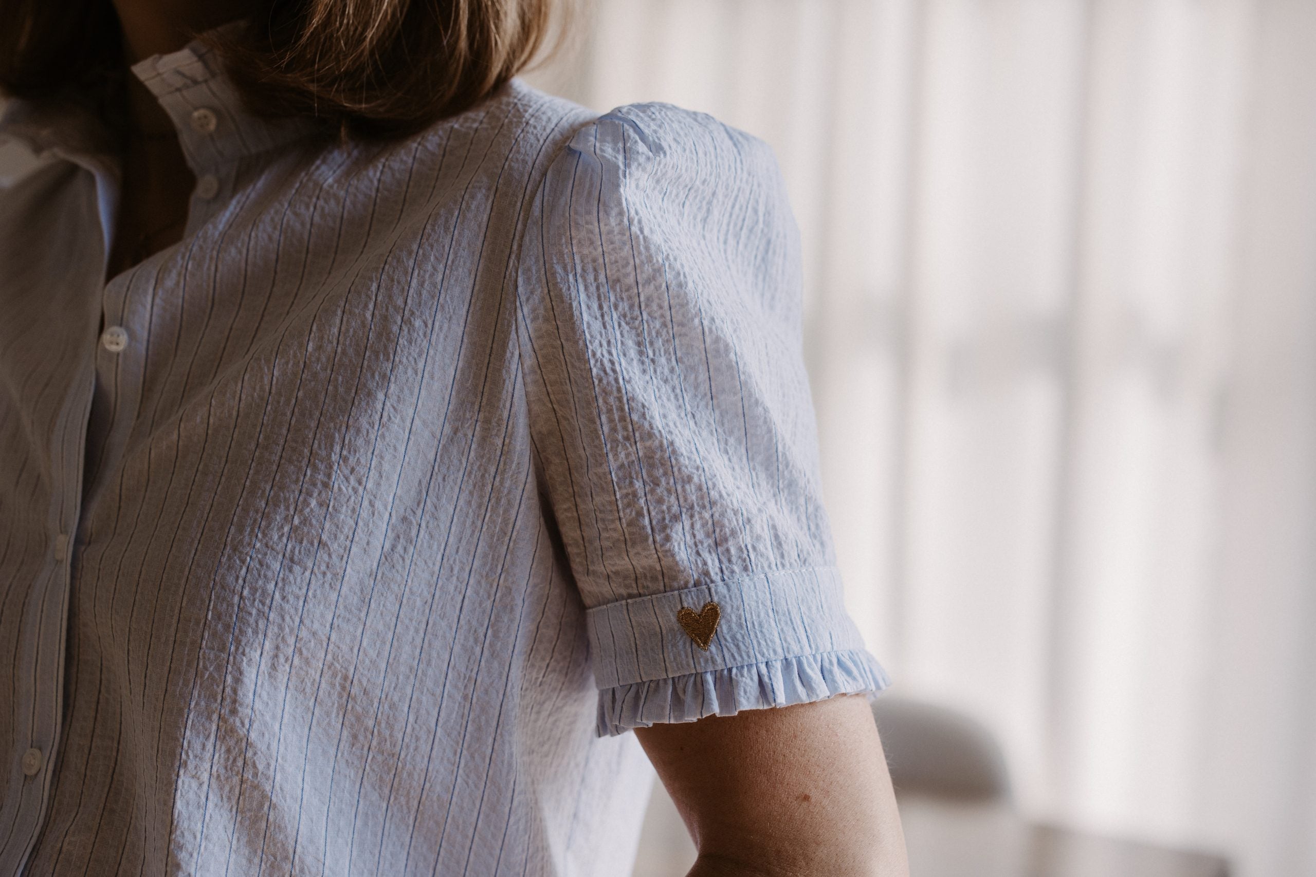Paris-Lille LA BLOUSE CLAUDETTE À RAYURES
