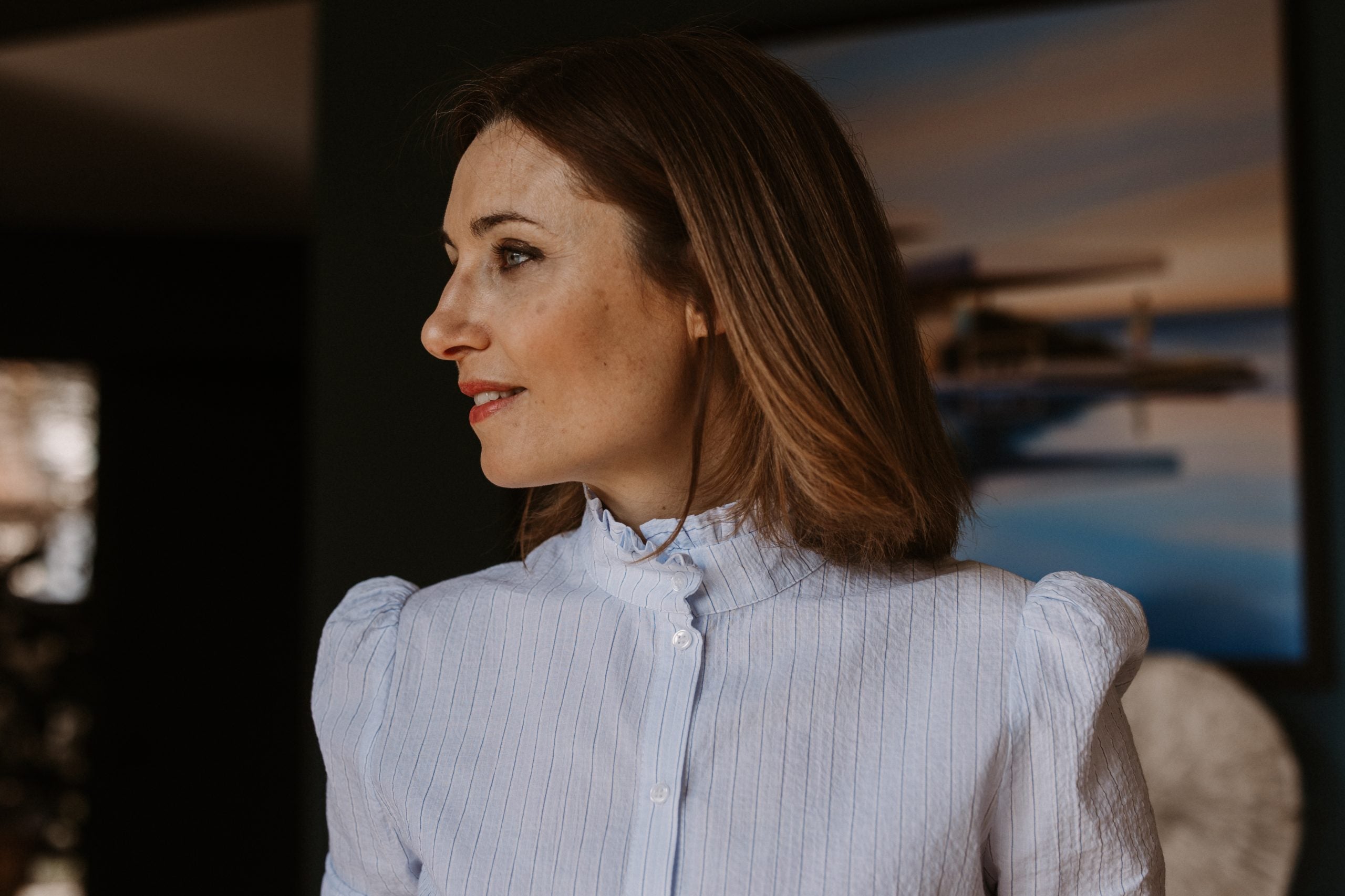 Paris-Lille LA BLOUSE CLAUDETTE À RAYURES
