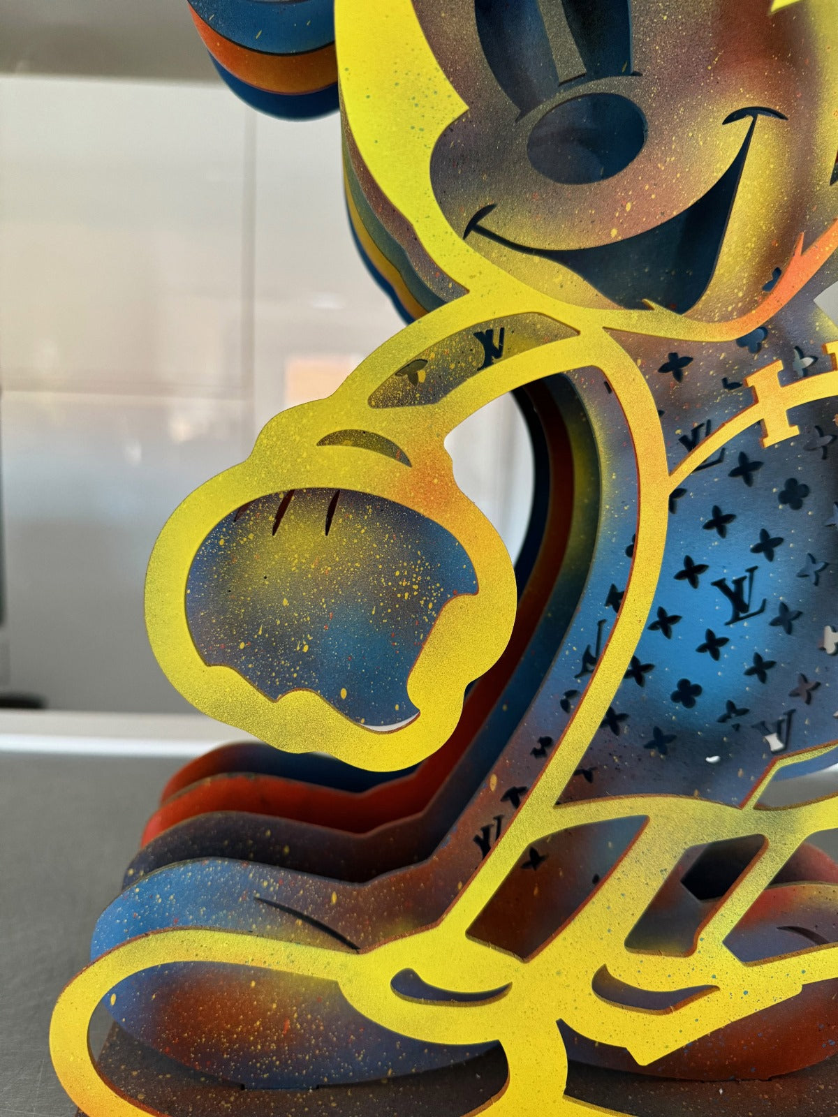 Pierre Lamblin Mickey acier