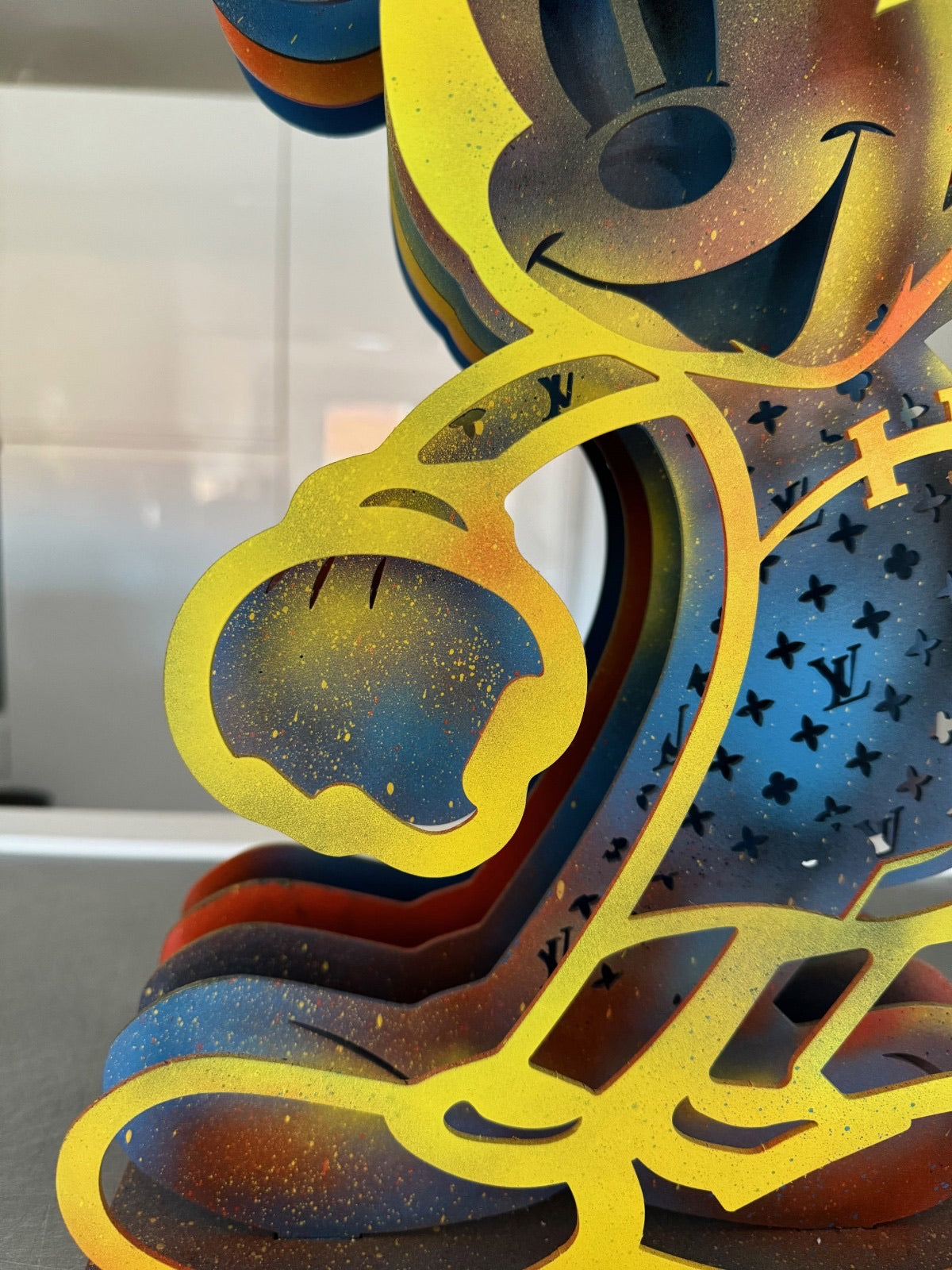 Pierre Lamblin Mickey acier