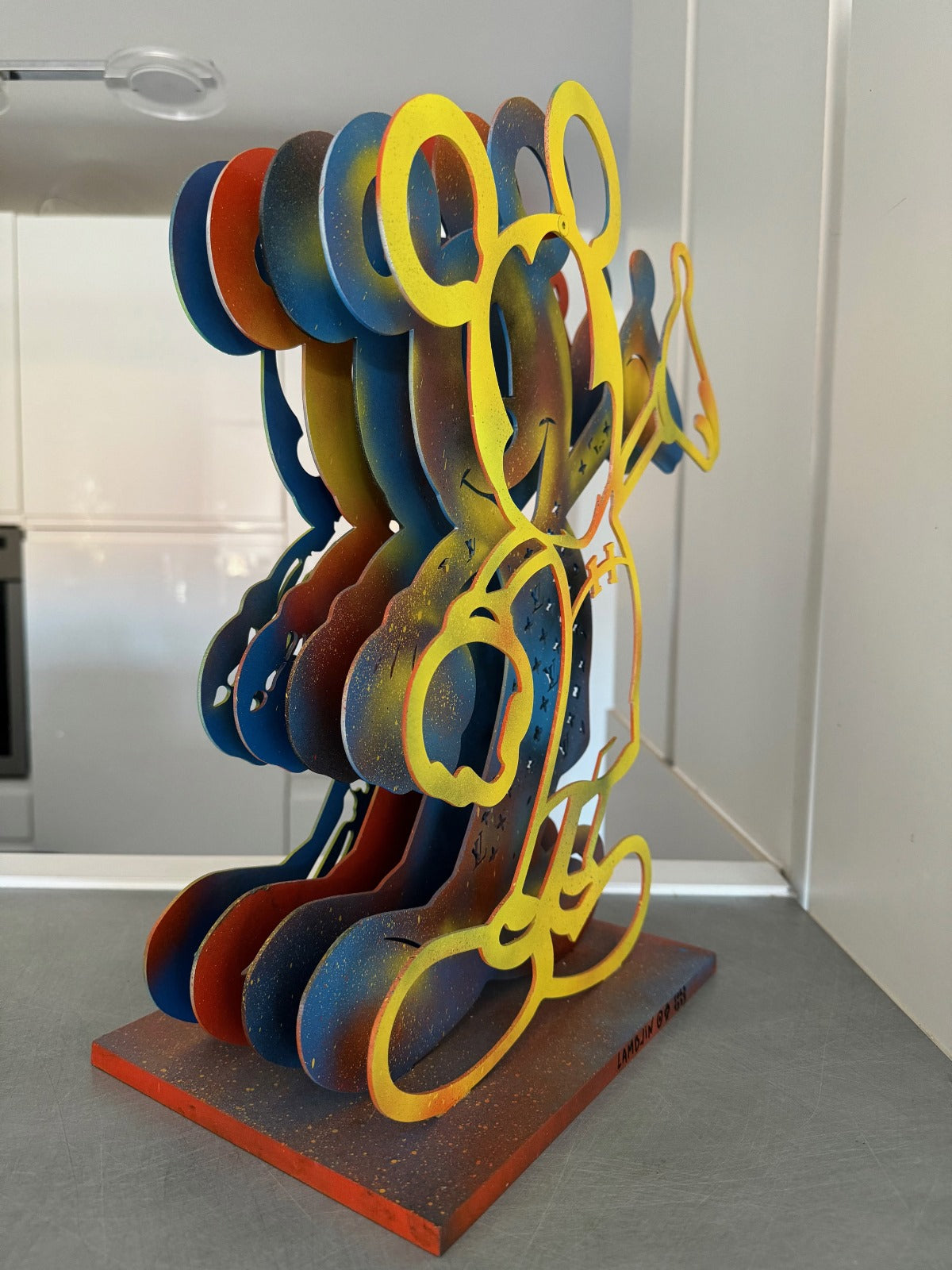 Pierre Lamblin Mickey acier