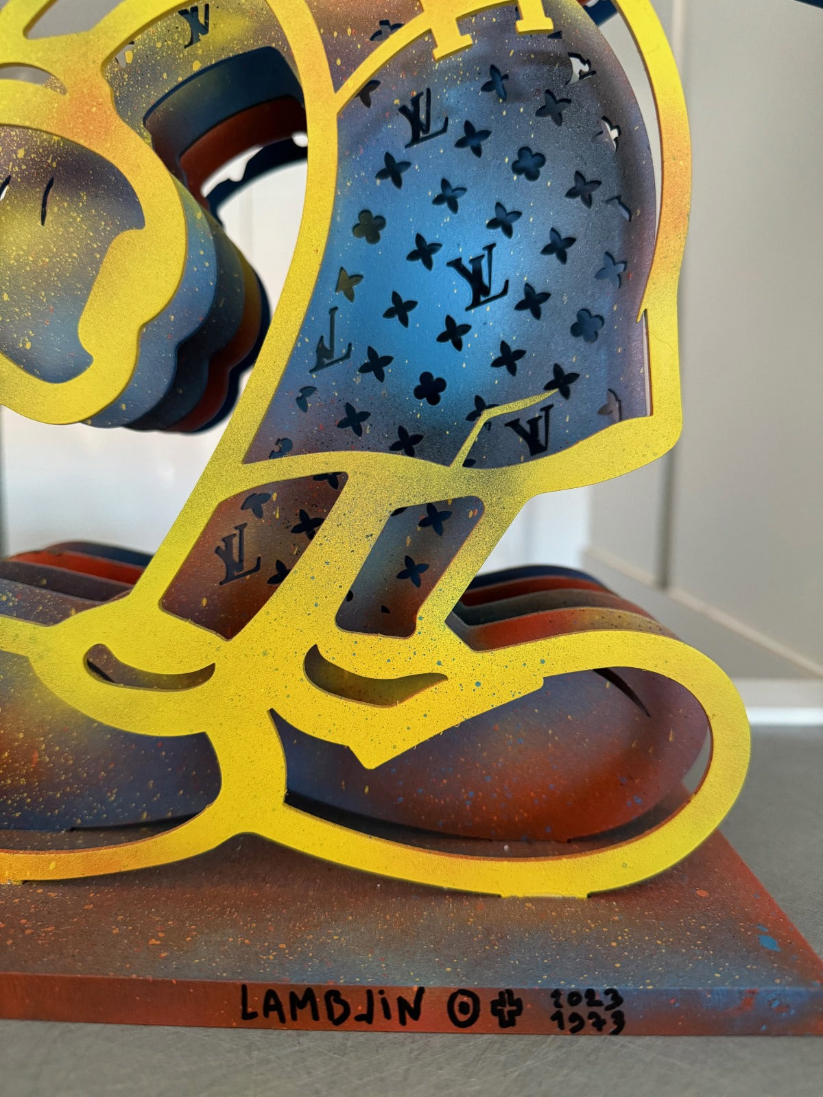 Pierre Lamblin Mickey acier