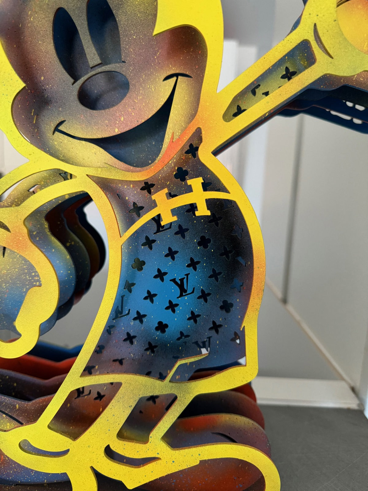 Pierre Lamblin Mickey acier