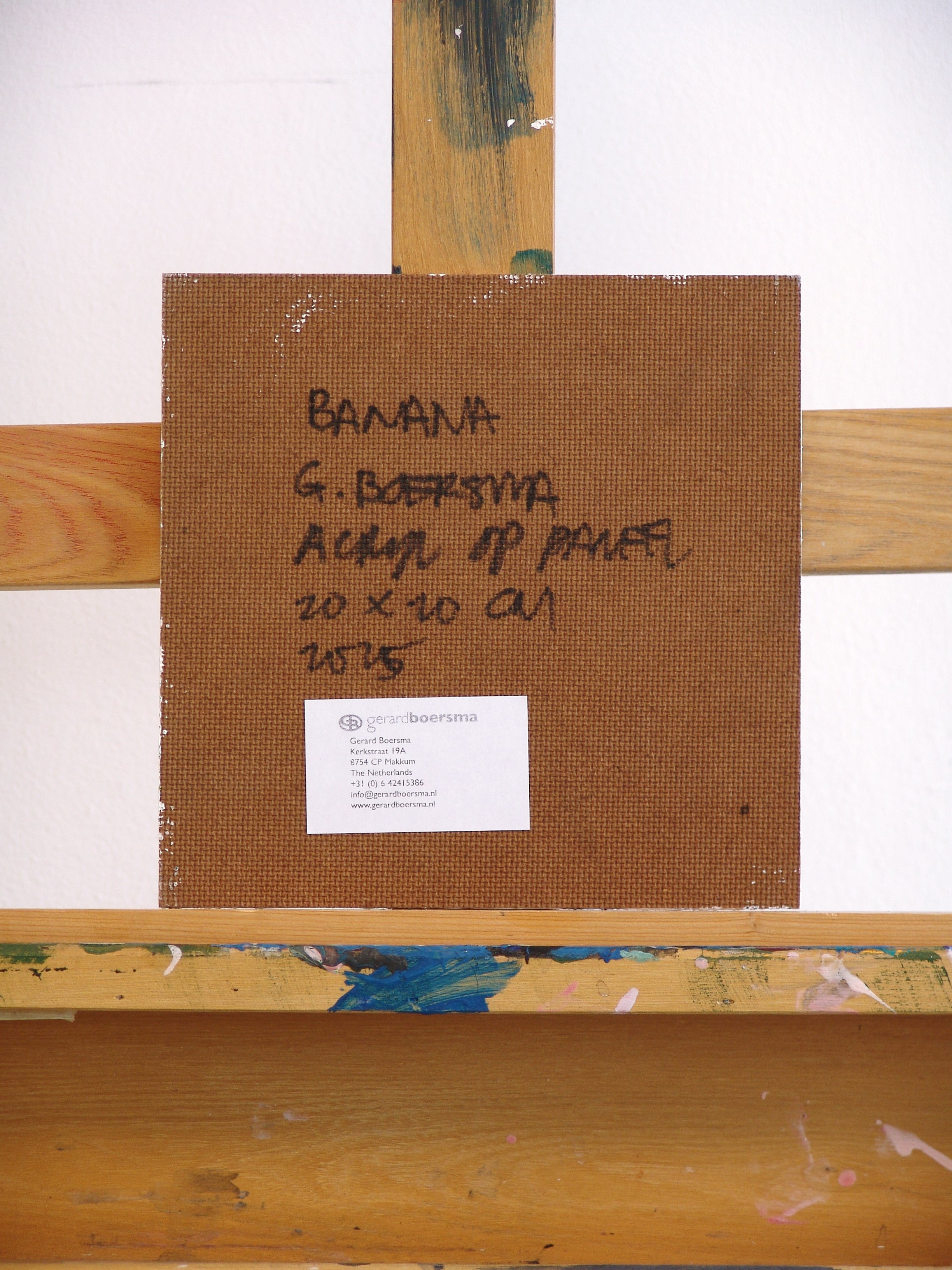 Gérard Boersma Banana Warhol
