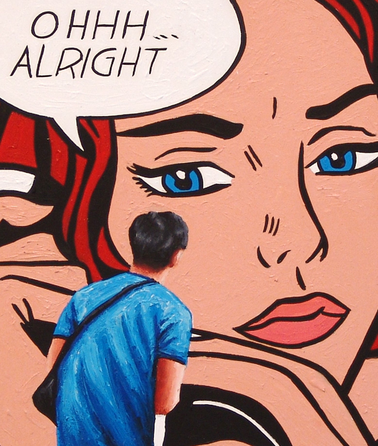 Gérard Boersma Ohhh Alright Roy Lichtenstein