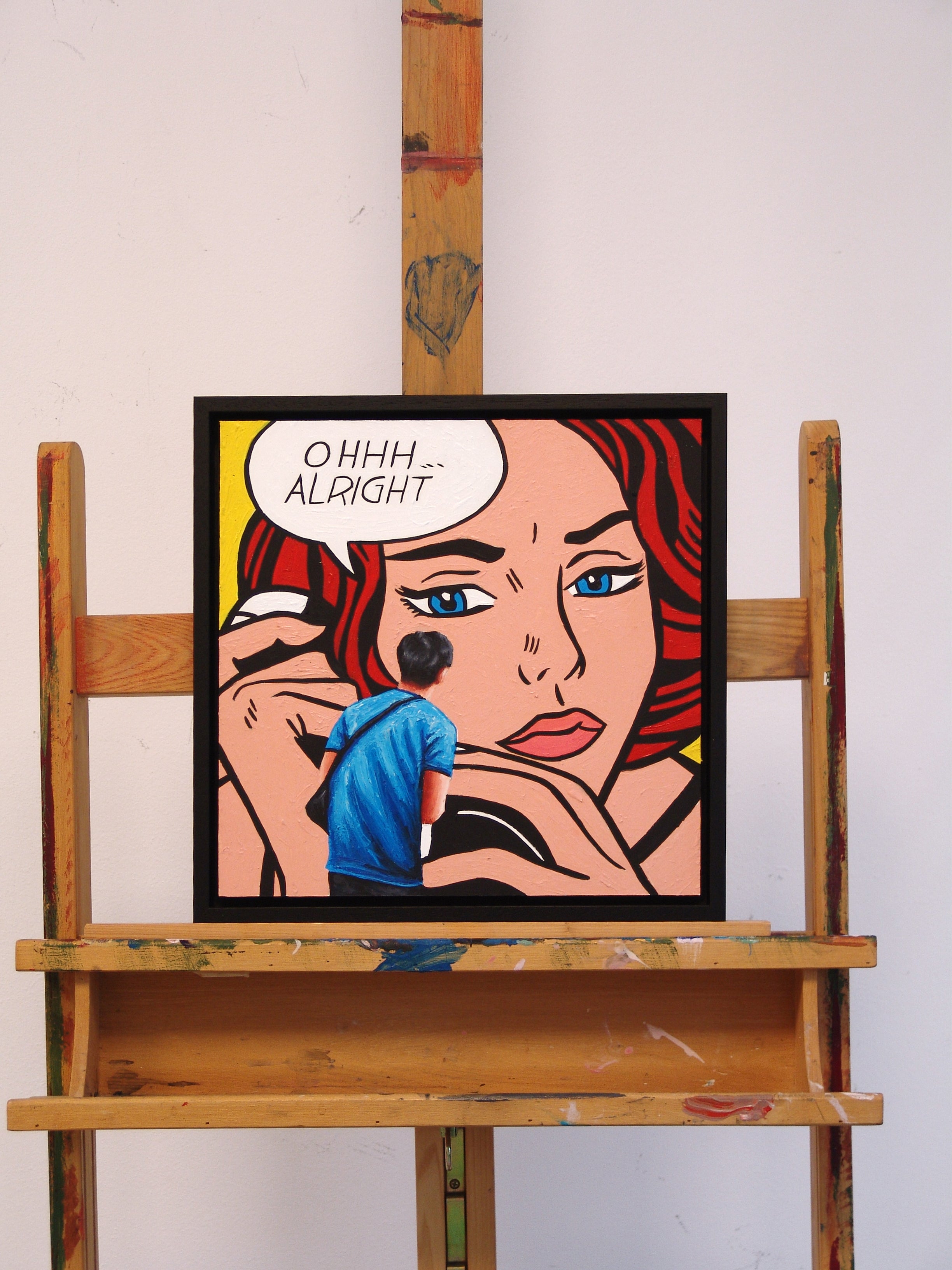 Gérard Boersma Ohhh Alright Roy Lichtenstein