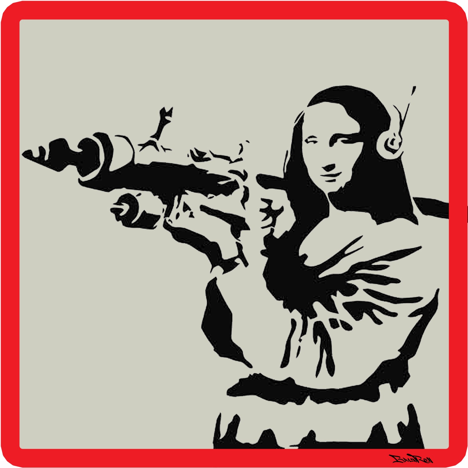 Brain Roy Joconde et Banksy