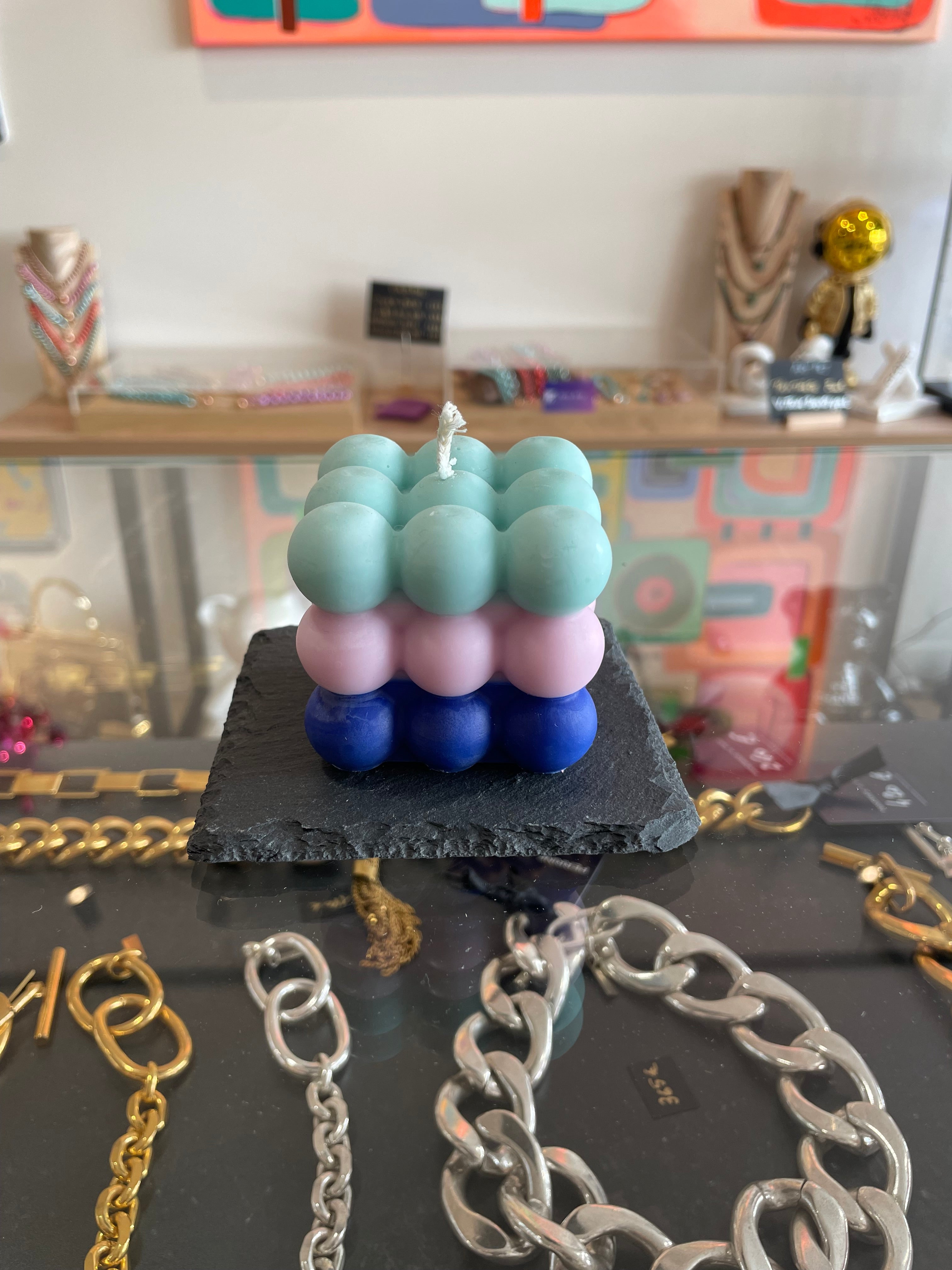Pink Stories Dip Dye Bubble sundowner, Blue Lagoon, Violet Negroni, Margarita, bubble sur la plage