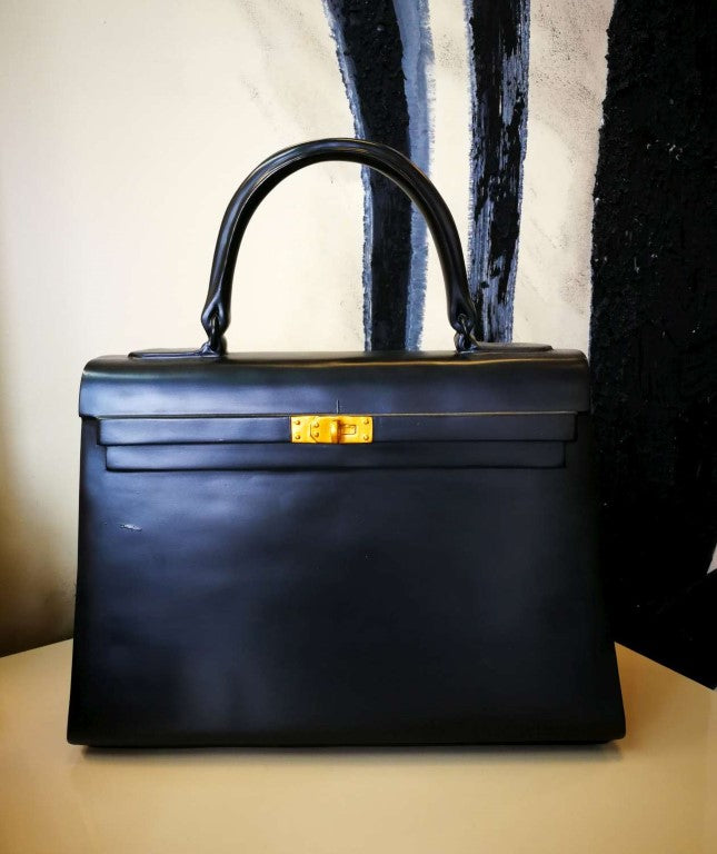 Starsdeco - Sac Kelly noir mat, by Tessi