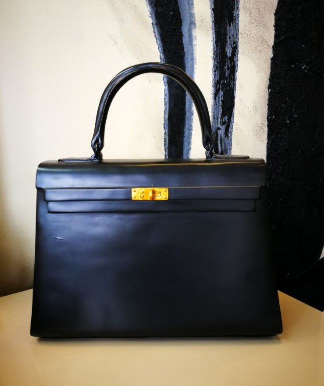 Starsdeco - Sac Kelly noir mat, by Tessi
