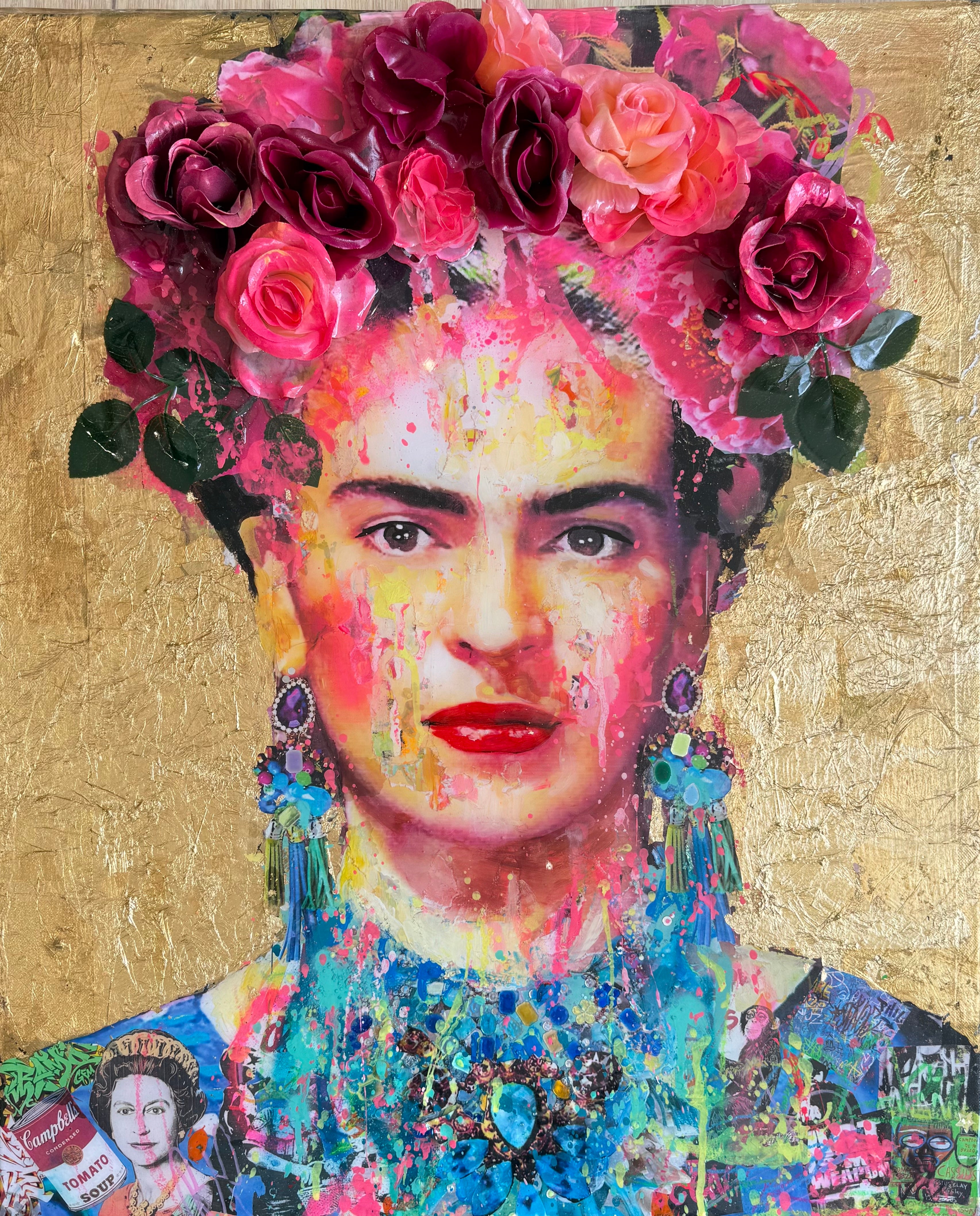 Maria de Campos - Frida Kahlo Roses intégrées